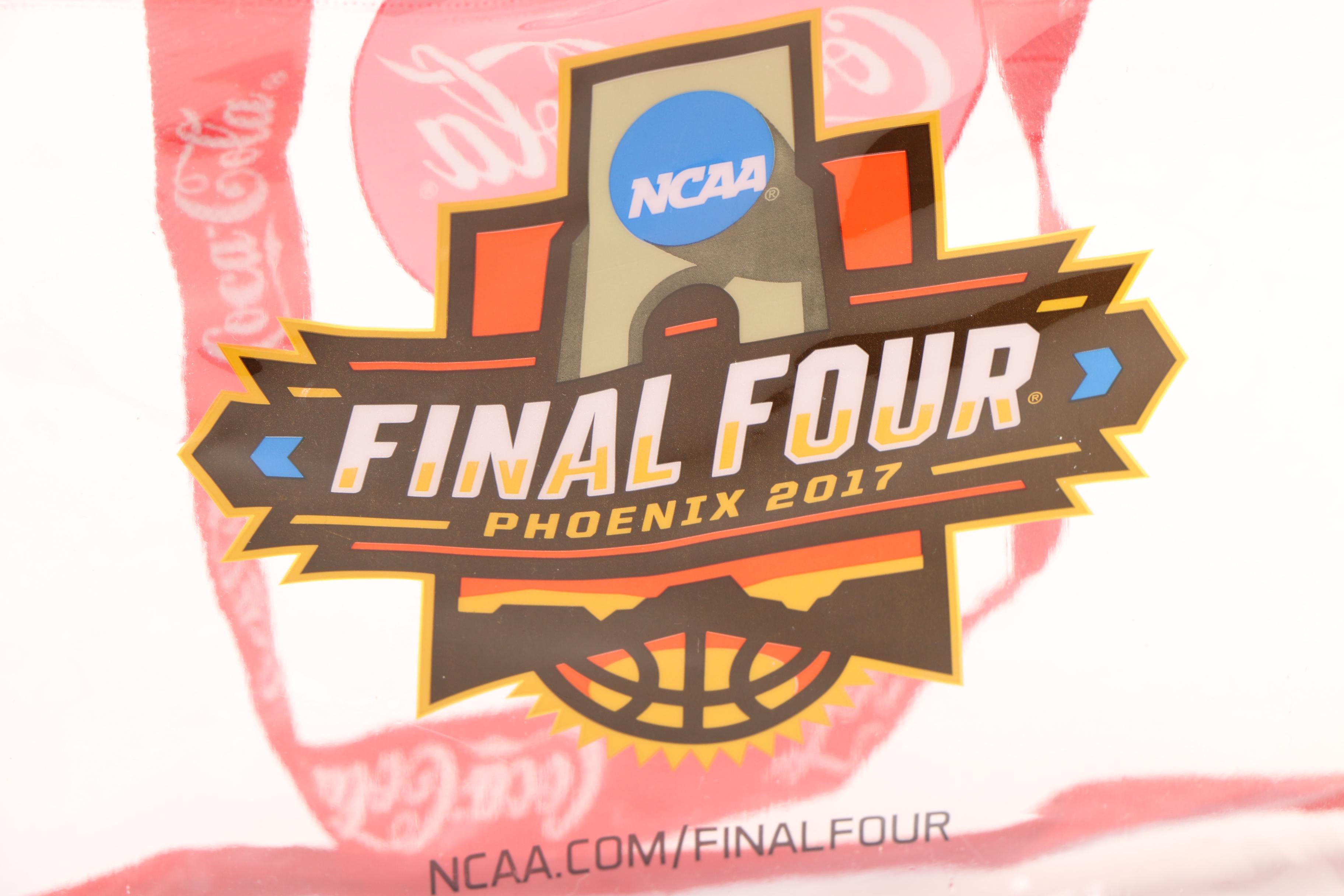 NCAA "Final Four" Souvenir Collectibles Including Coca-Cola Gift Bags
