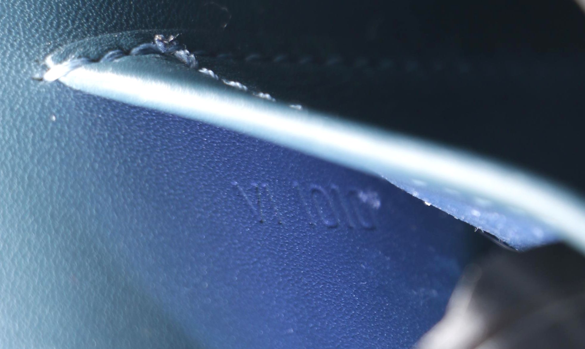 2000 Louis Vuitton Paris Green Damier Vernis Cabaret Bag