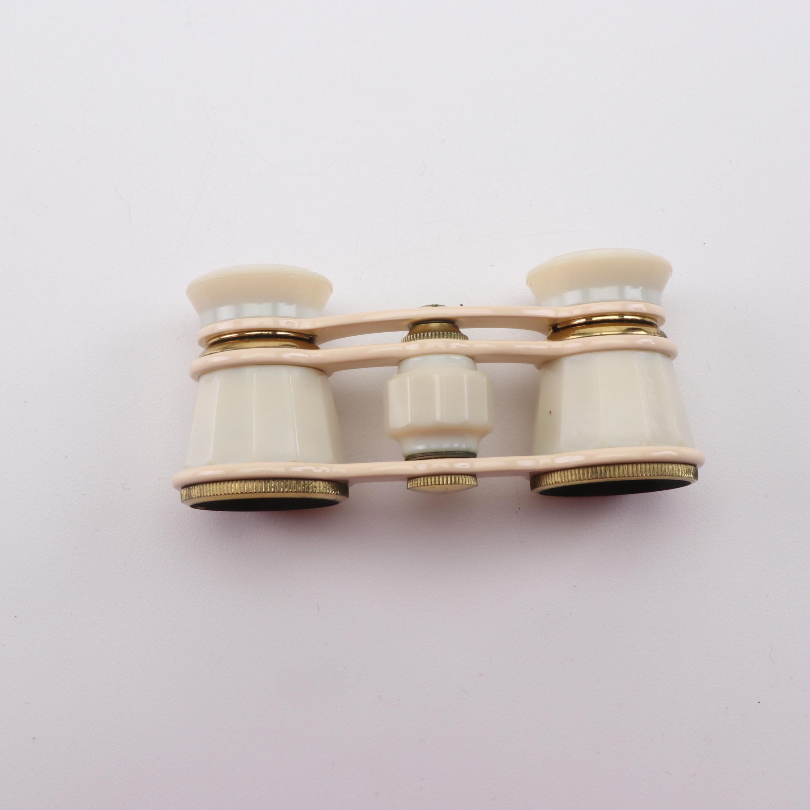 LZOS Russian Opera Glasses with Mamboreta Argentinian Yerba Mate Straw