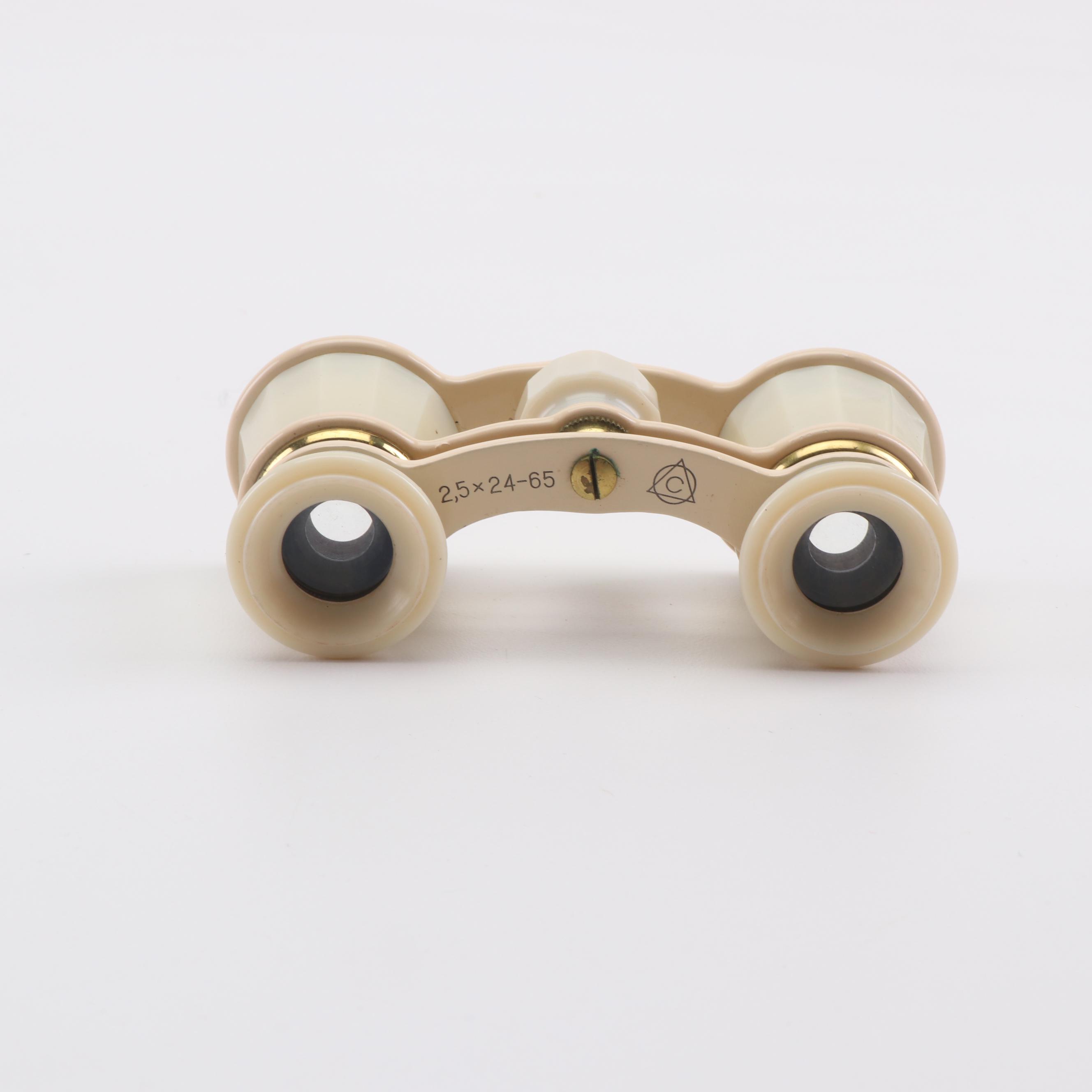 LZOS Russian Opera Glasses with Mamboreta Argentinian Yerba Mate Straw