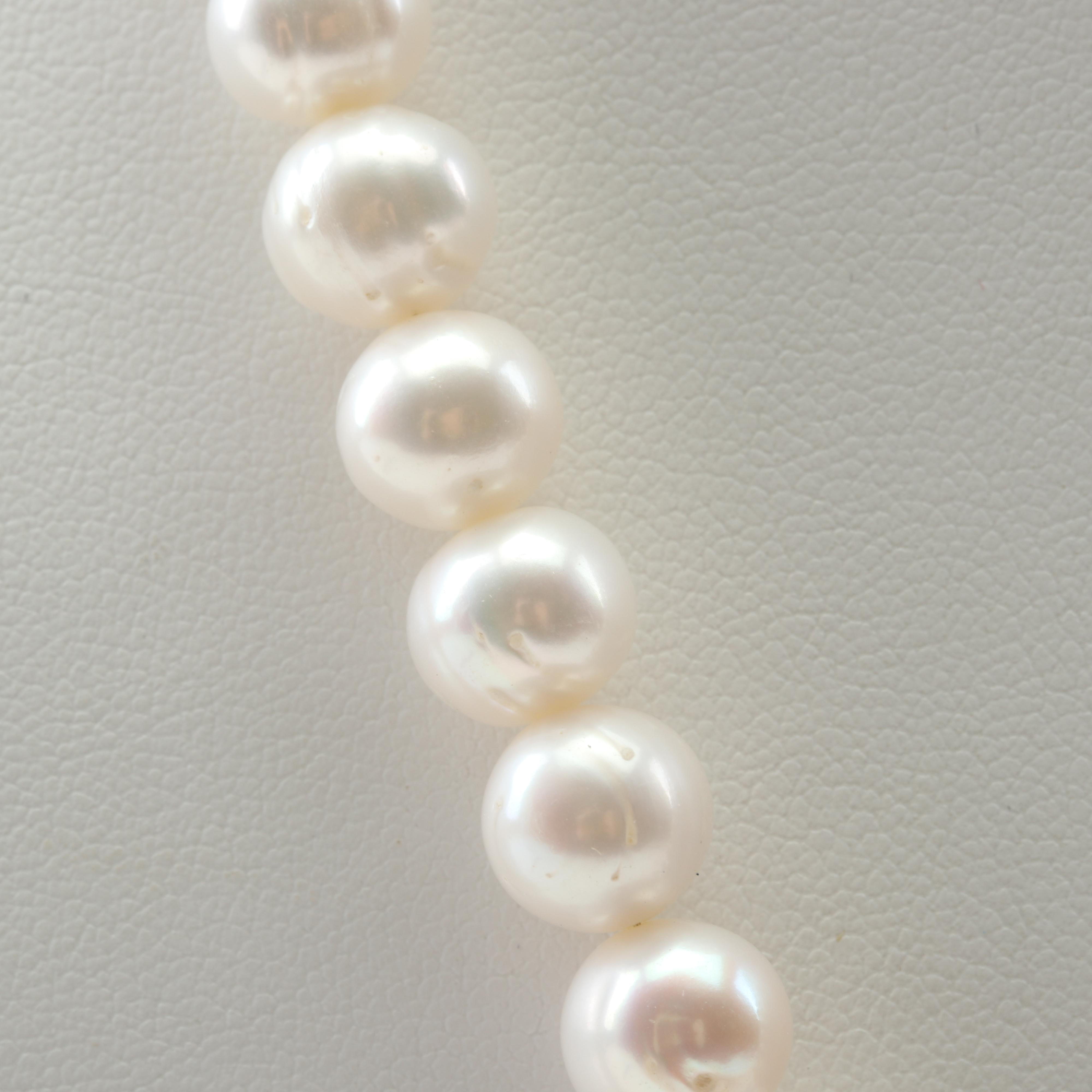 Sterling Silver Freshwater Pearl, 1.33 CTW Ruby and 2.00 CTW Blue Topaz Necklace