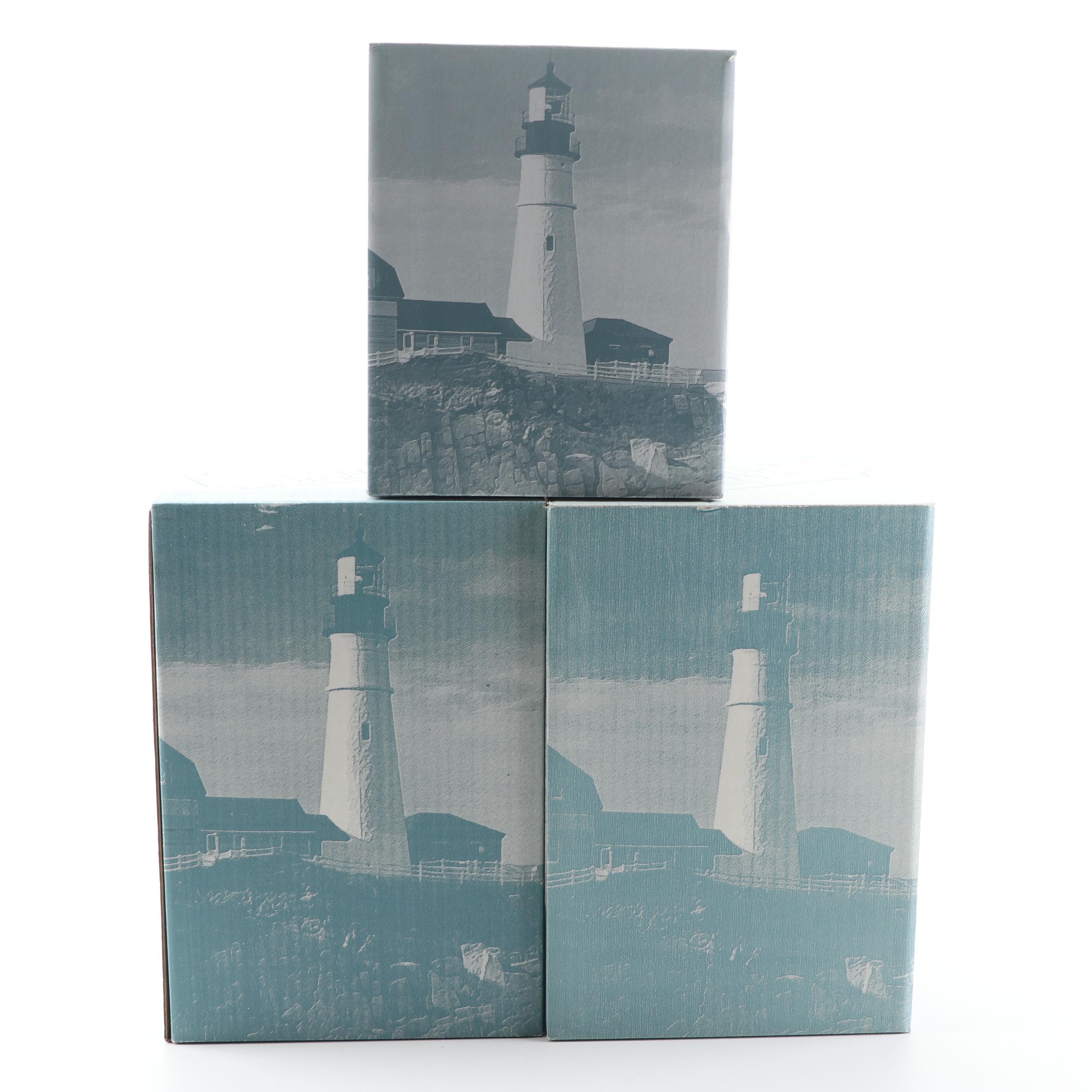 Younger & Associates "Harbour Lights" Resin Lighthouse Figurines