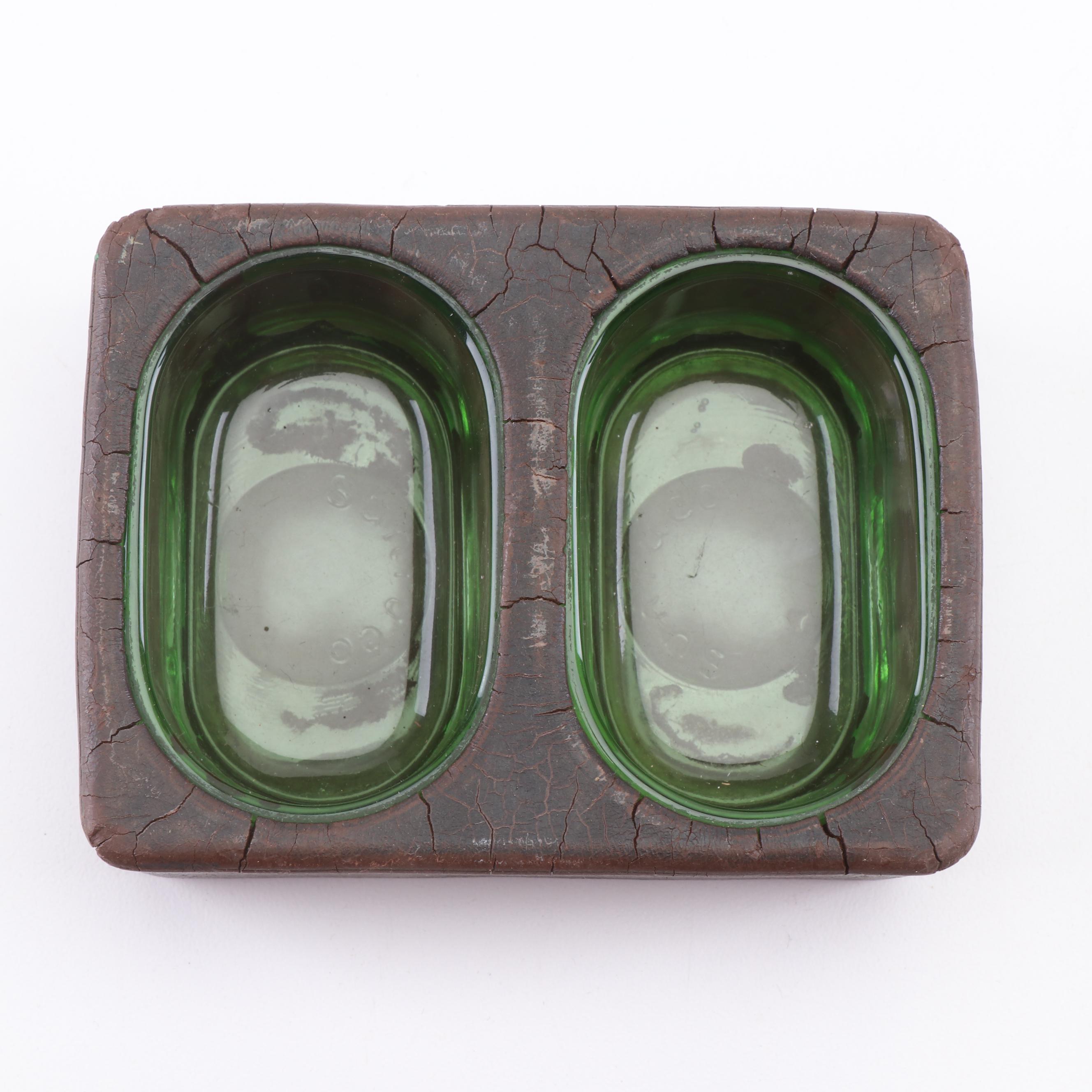 Office Décor Including Parke-Davis Pewter "Tabron" Fetus Paperweight