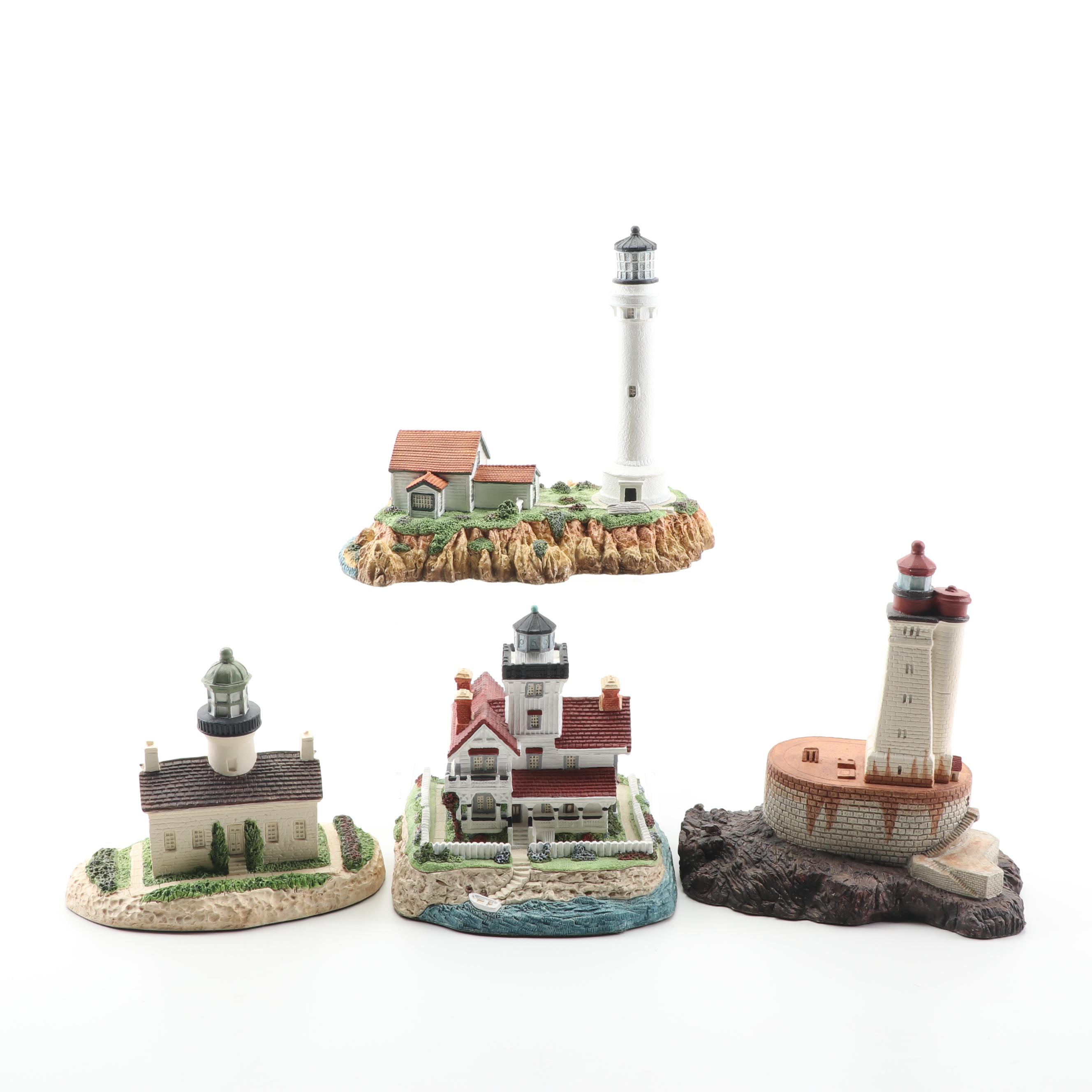 Younger & Associates "Harbour Lights" Resin Lighthouse Figurines