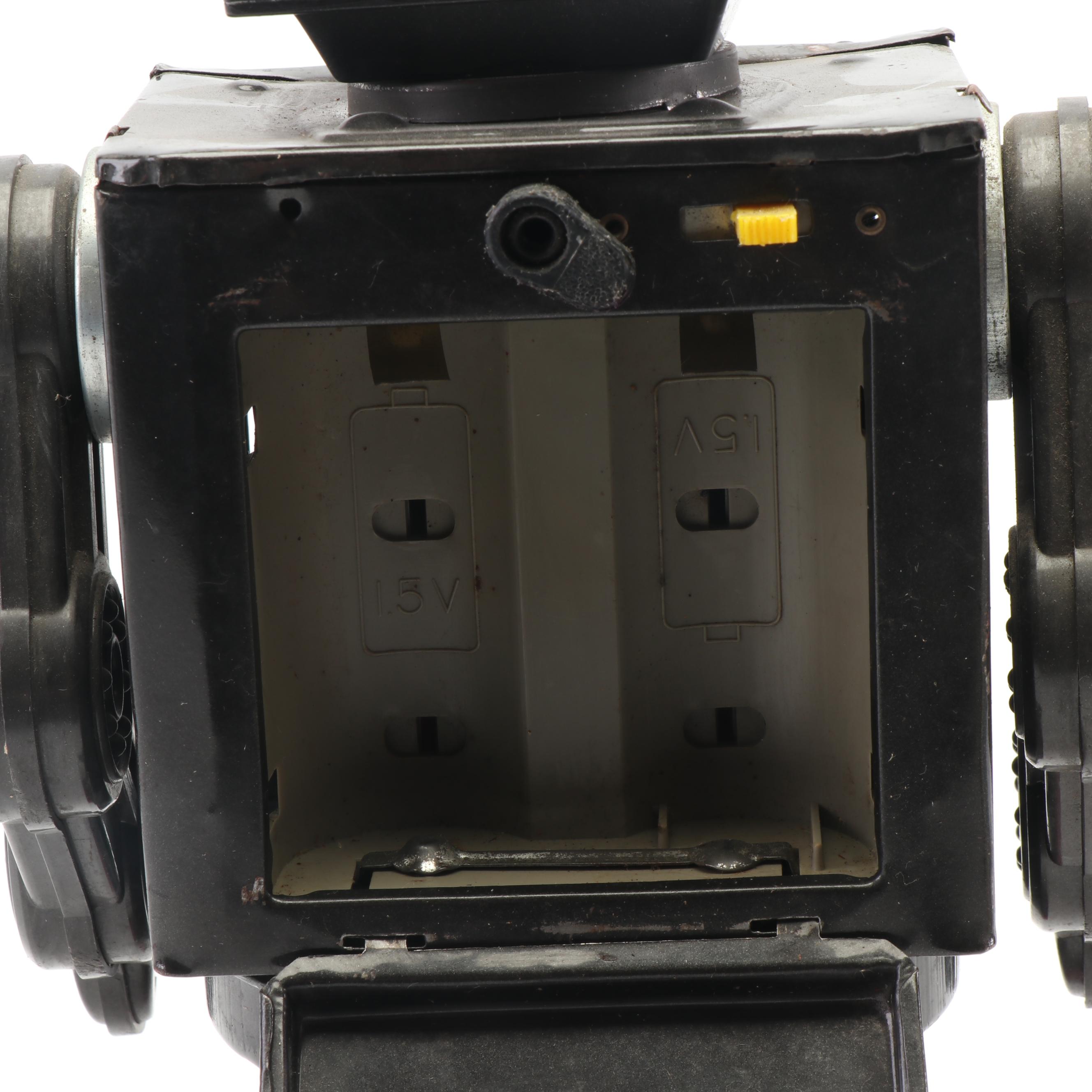 Horikawa Super Moon Explorer Tin Litho Battery Operated Toy Robot, 1960s