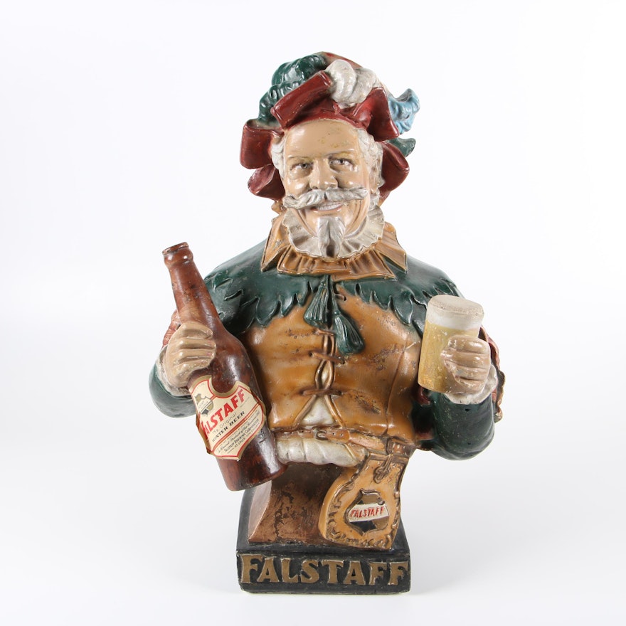 Falstaff "Winter Beer" Display Statue