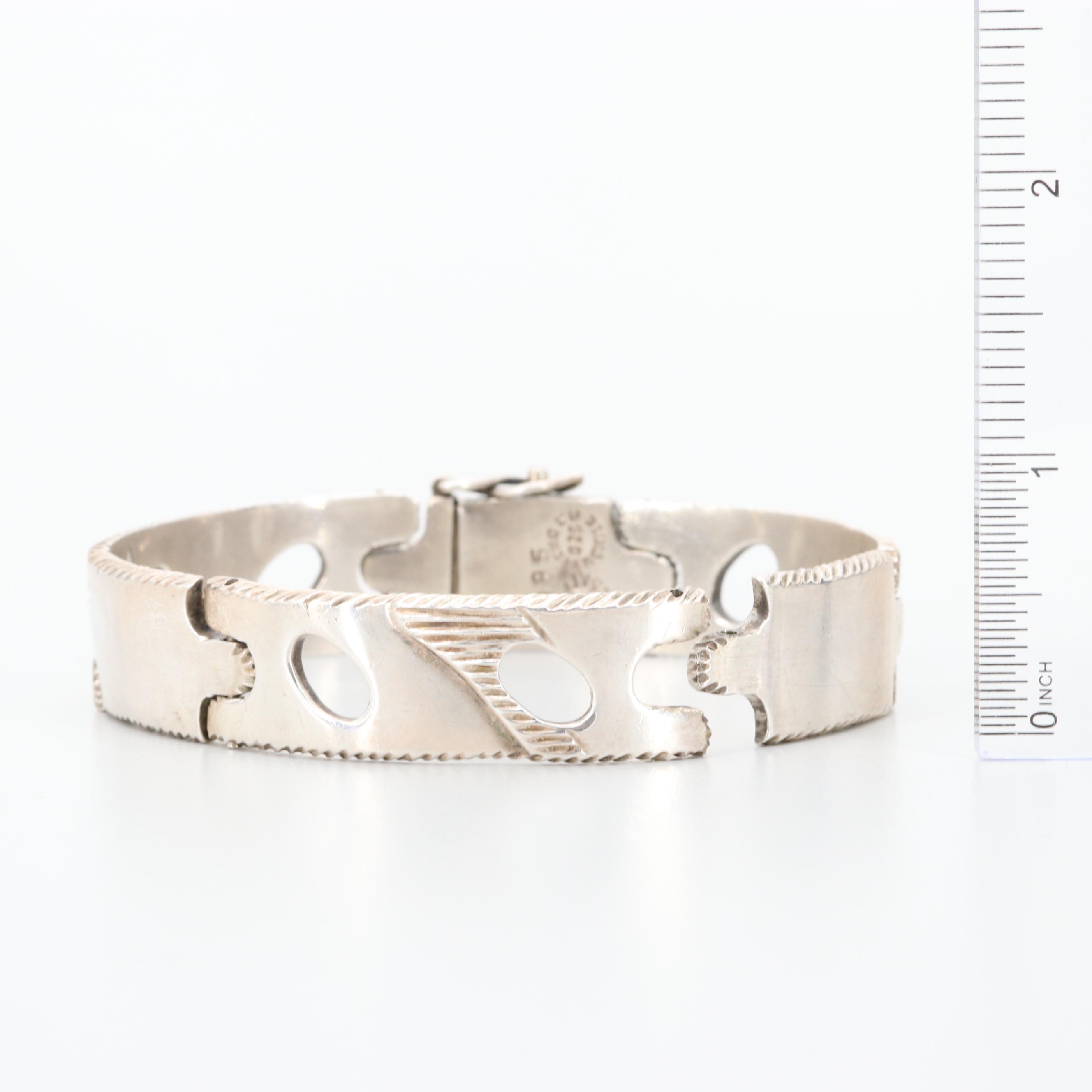 Mexican Sterling Silver Bracelet