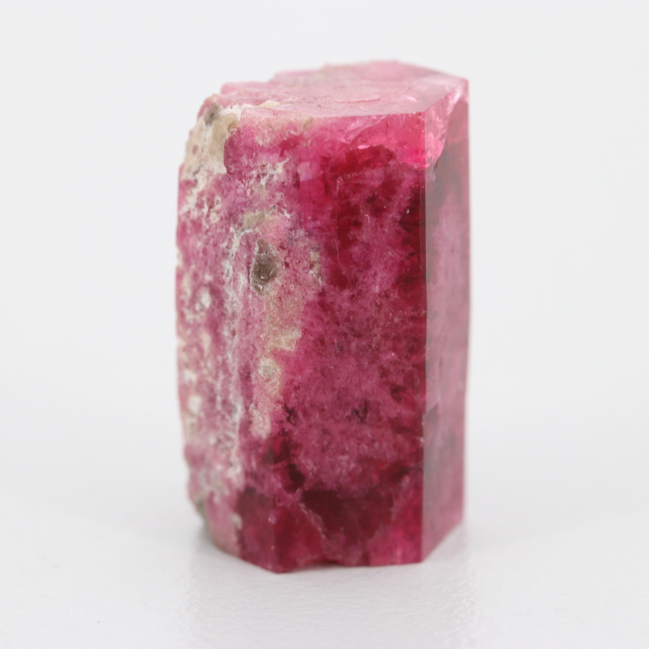 Loose 15.25 CT Red Beryl In Matrix Gemstone