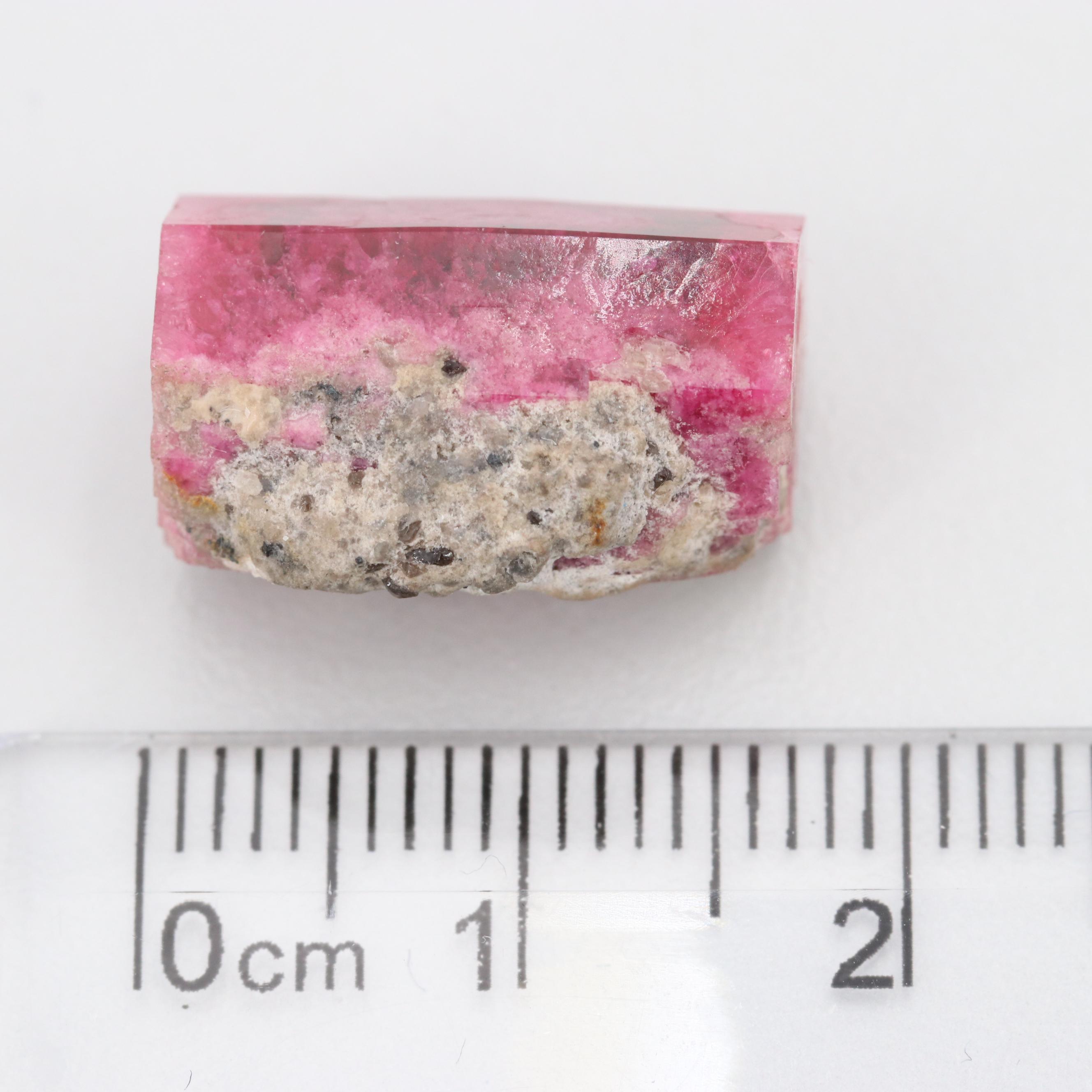Loose 15.25 CT Red Beryl In Matrix Gemstone