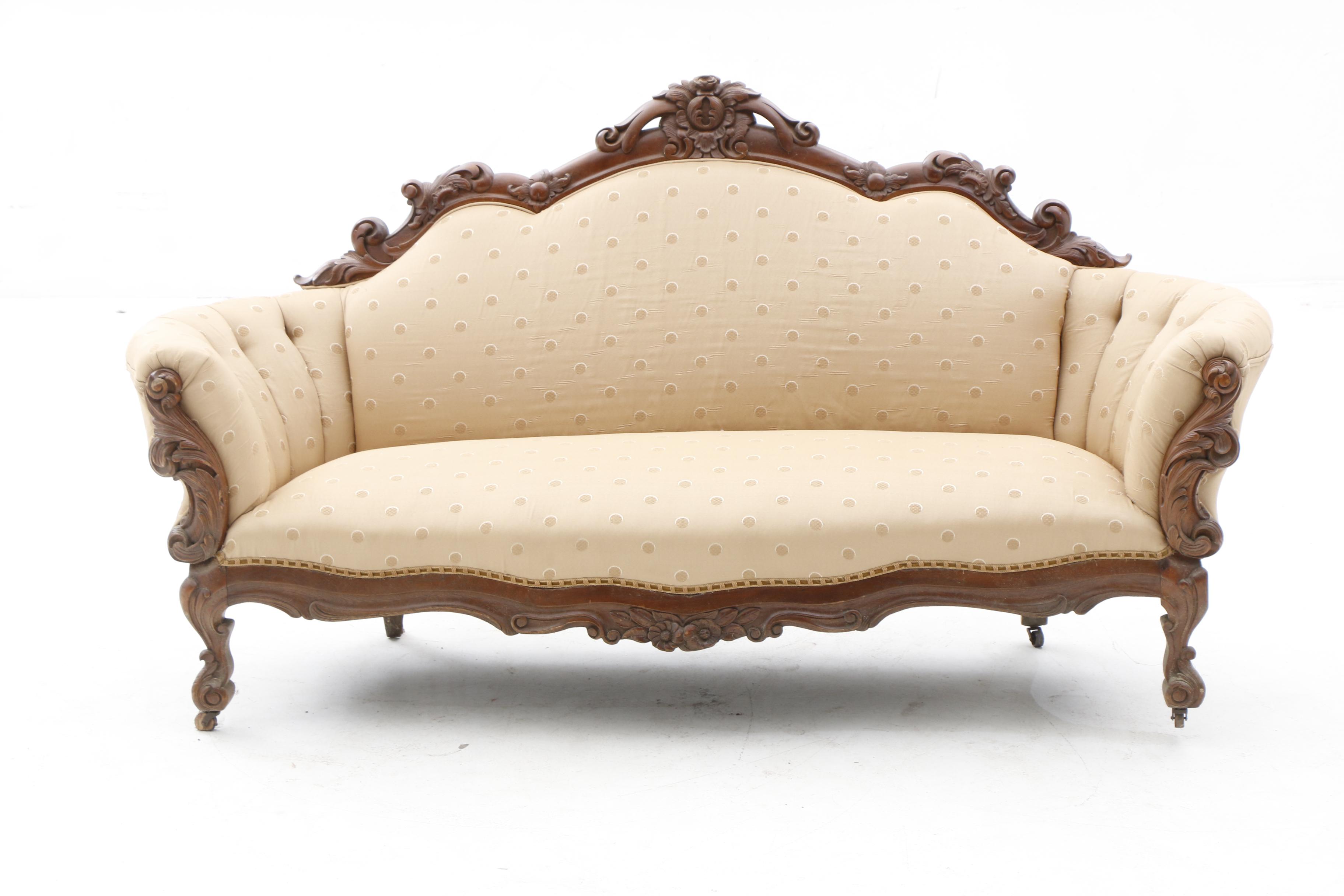 Antique Victorian Settee