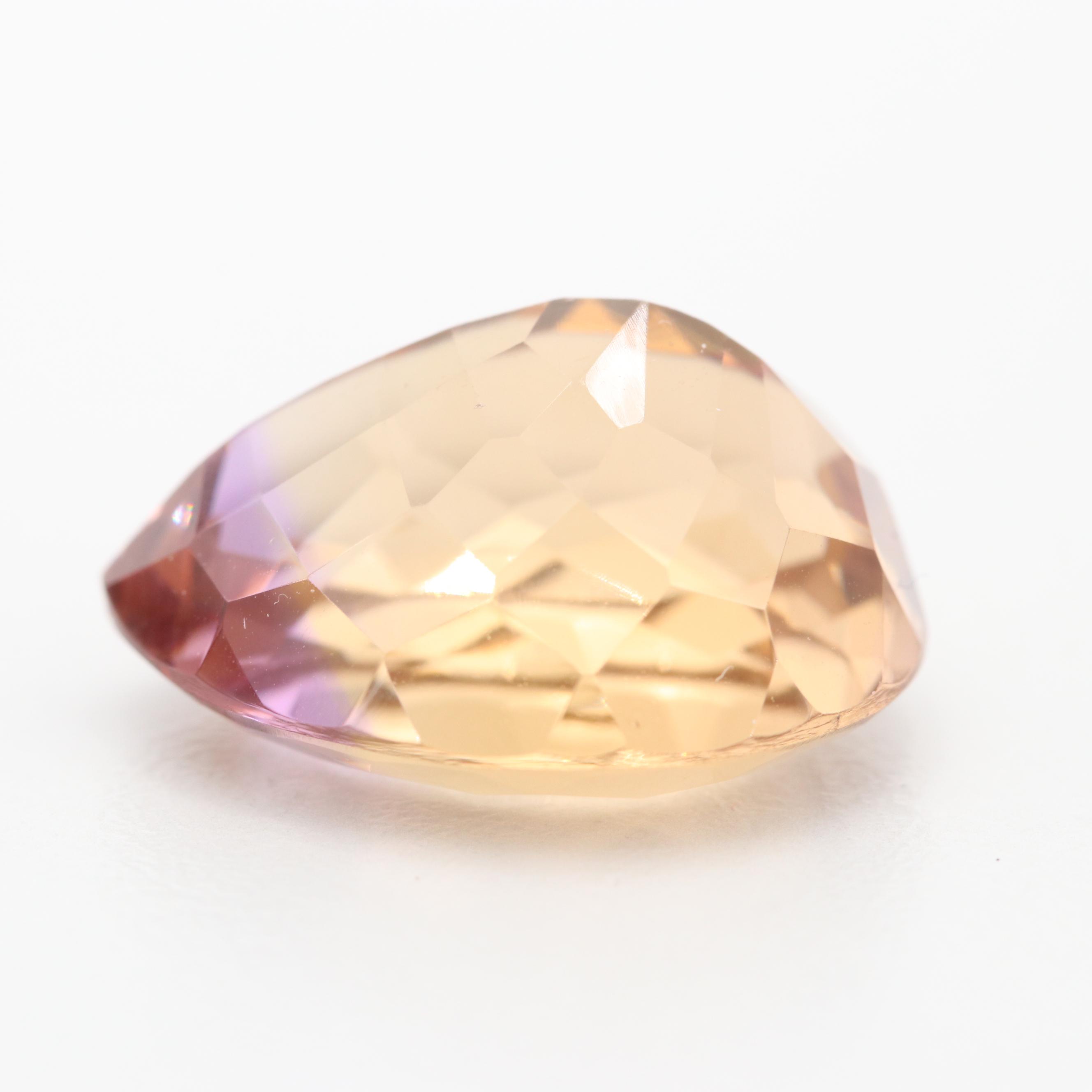 Loose 21.82 CT Ametrine Gemstone