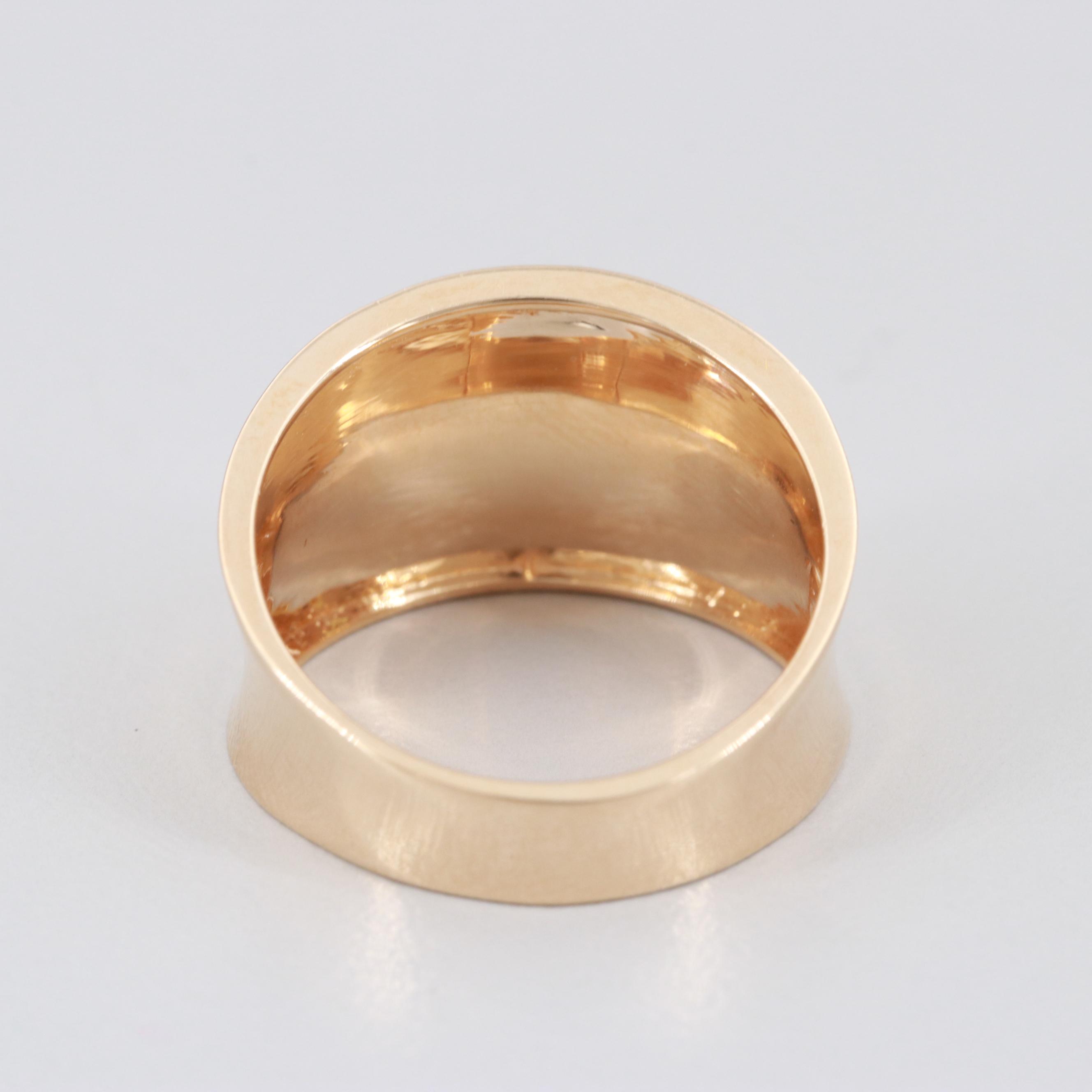 14K Yellow Gold Ring