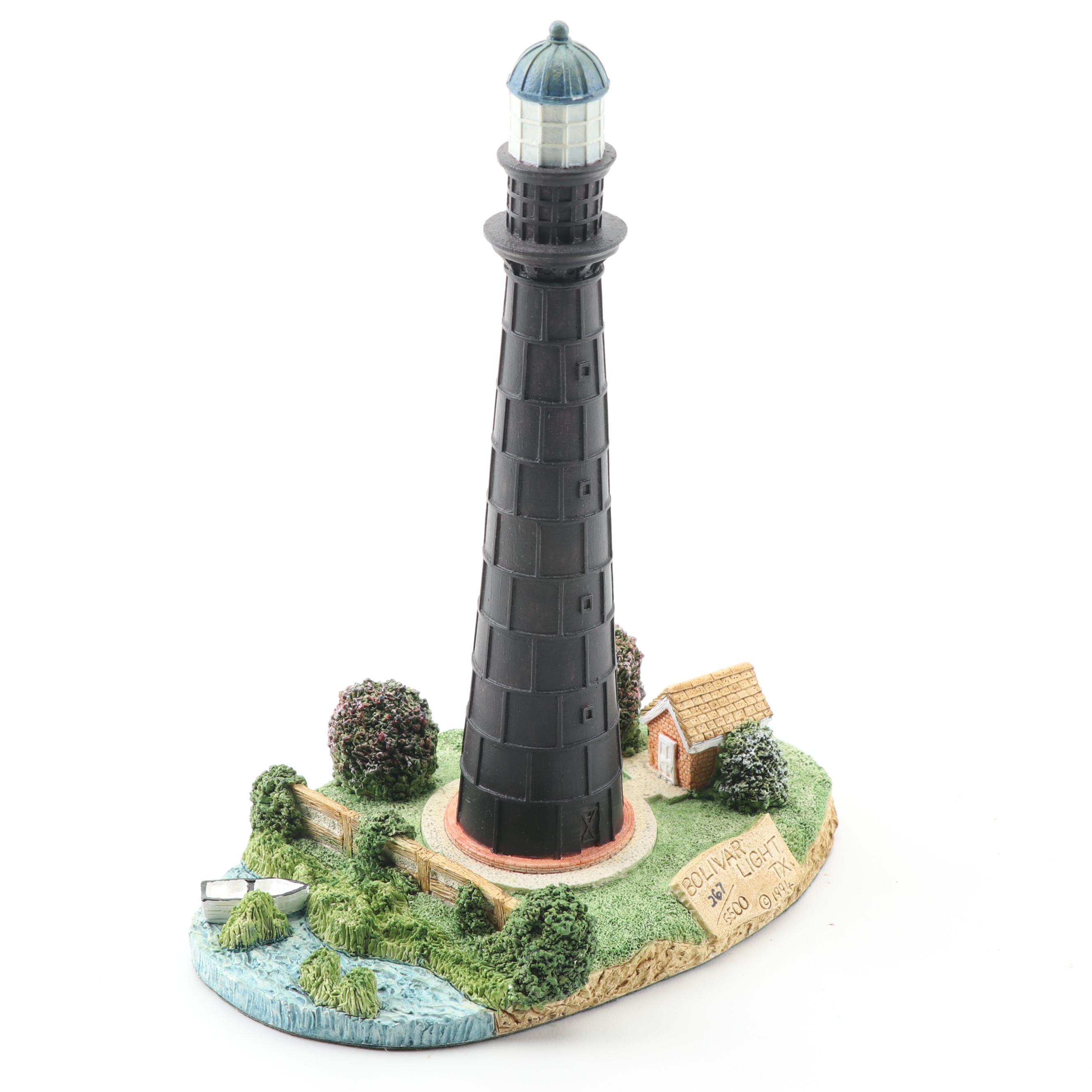 Younger & Associates "Harbour Lights" Resin Lighthouse Figurines
