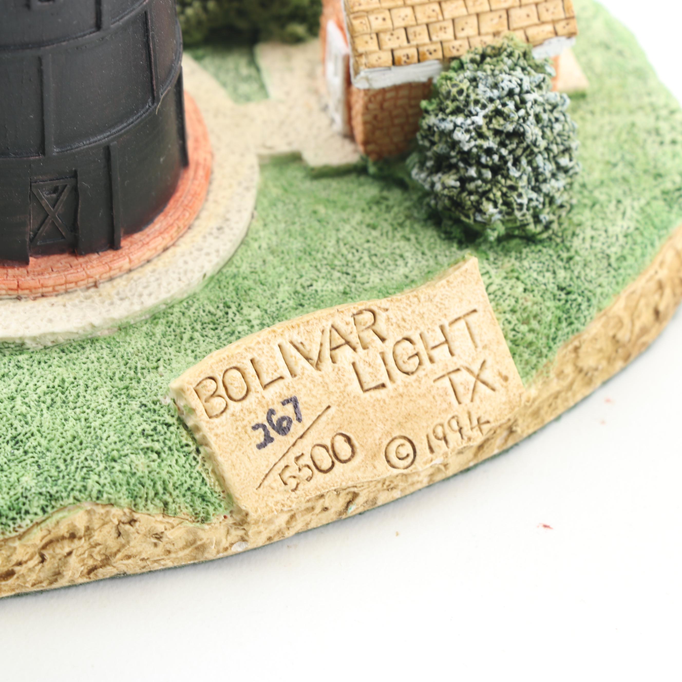 Younger & Associates "Harbour Lights" Resin Lighthouse Figurines