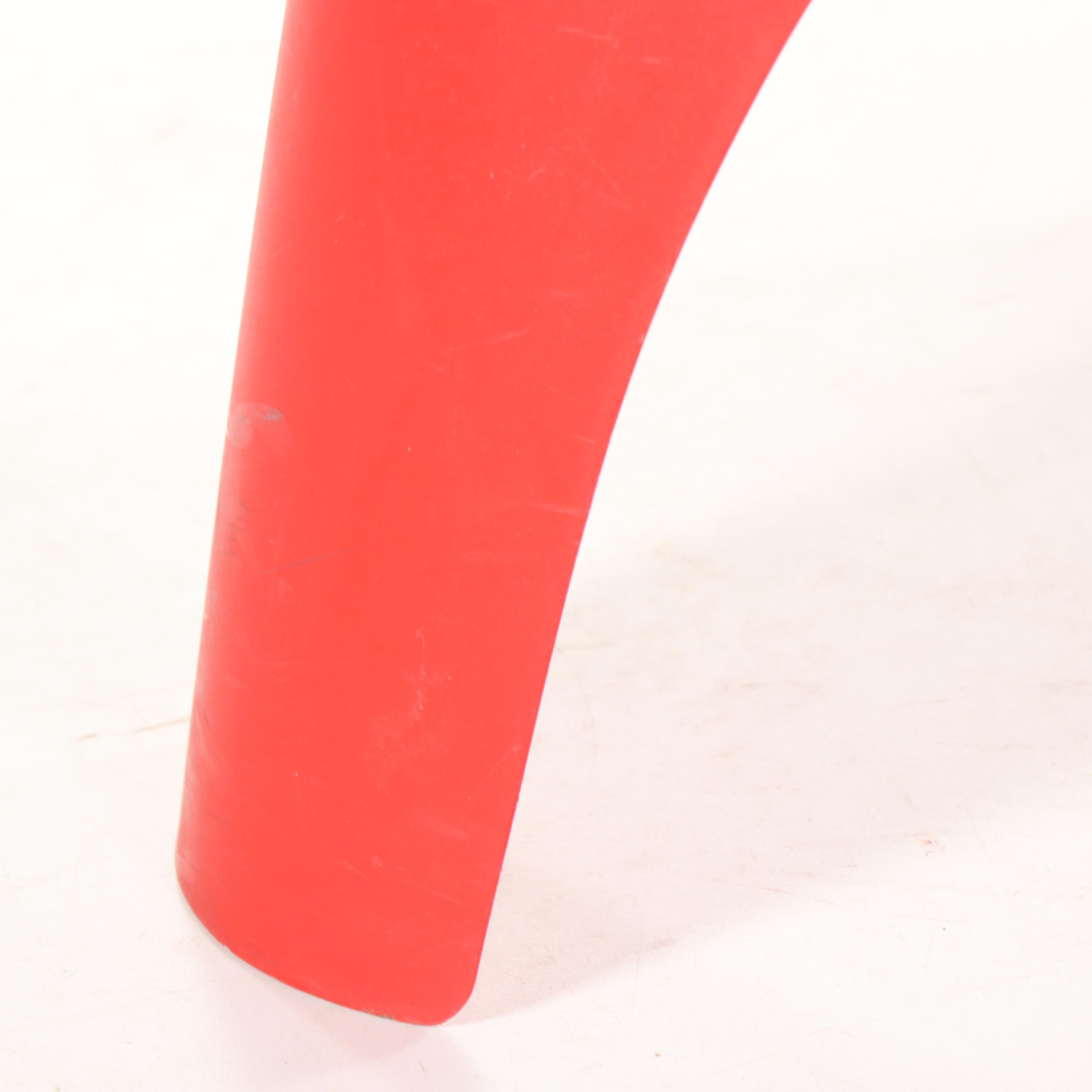 "Elephant Stool" Molded Plastic Stackable Stool Pair by Sori Yanagi, 20th Cent.