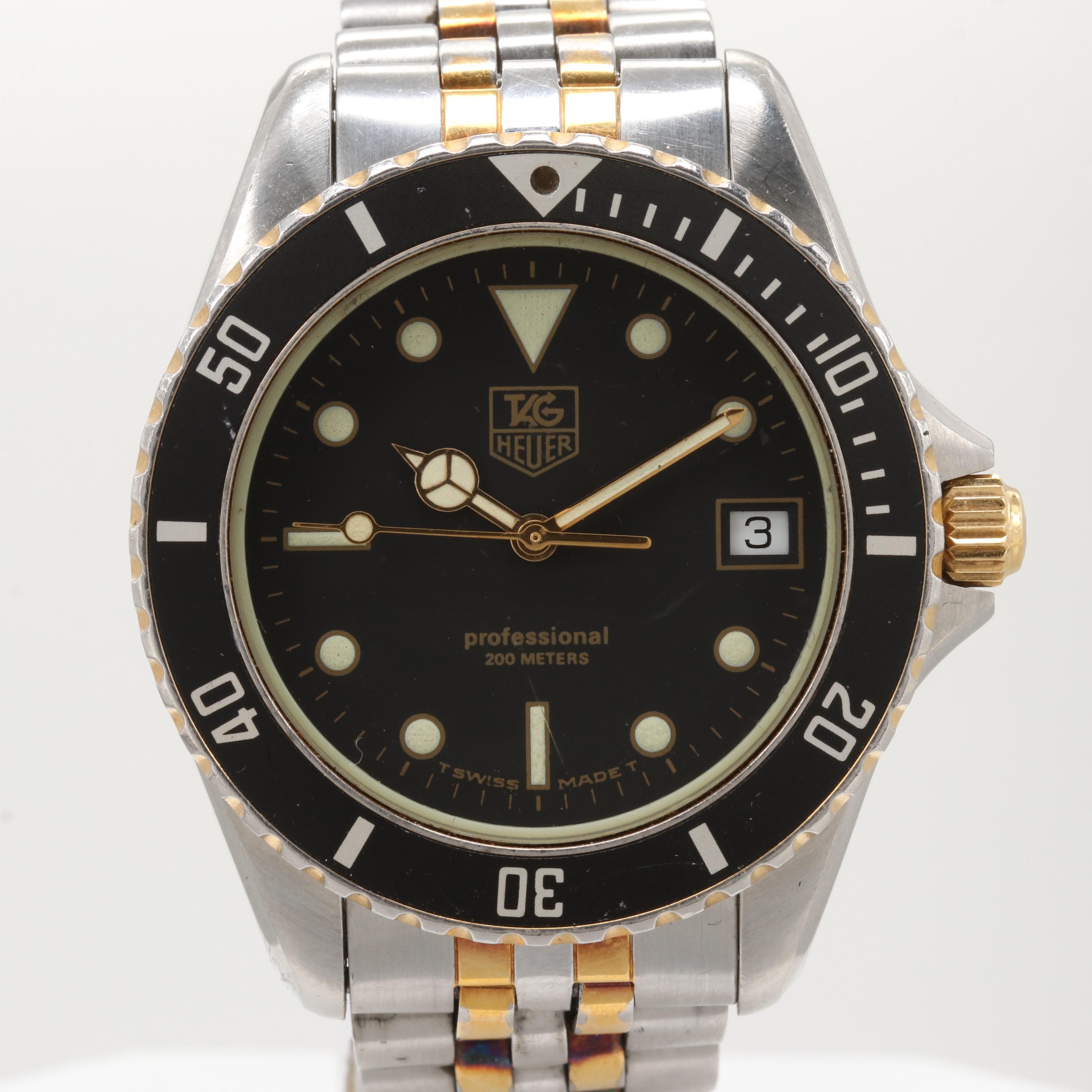 TAG Heuer 1000 Submariner Stainless Steel Watch