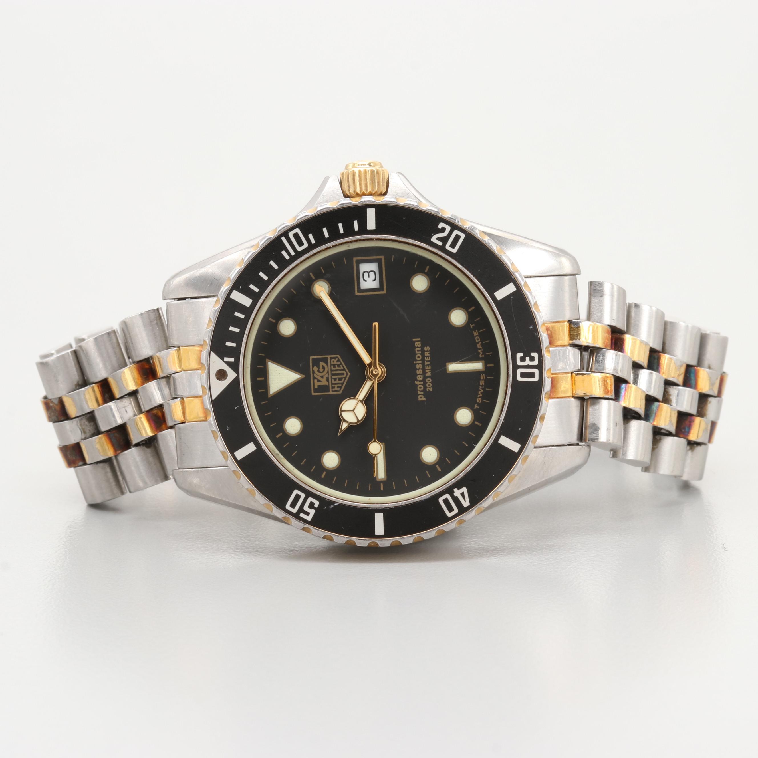 TAG Heuer 1000 Submariner Stainless Steel Watch
