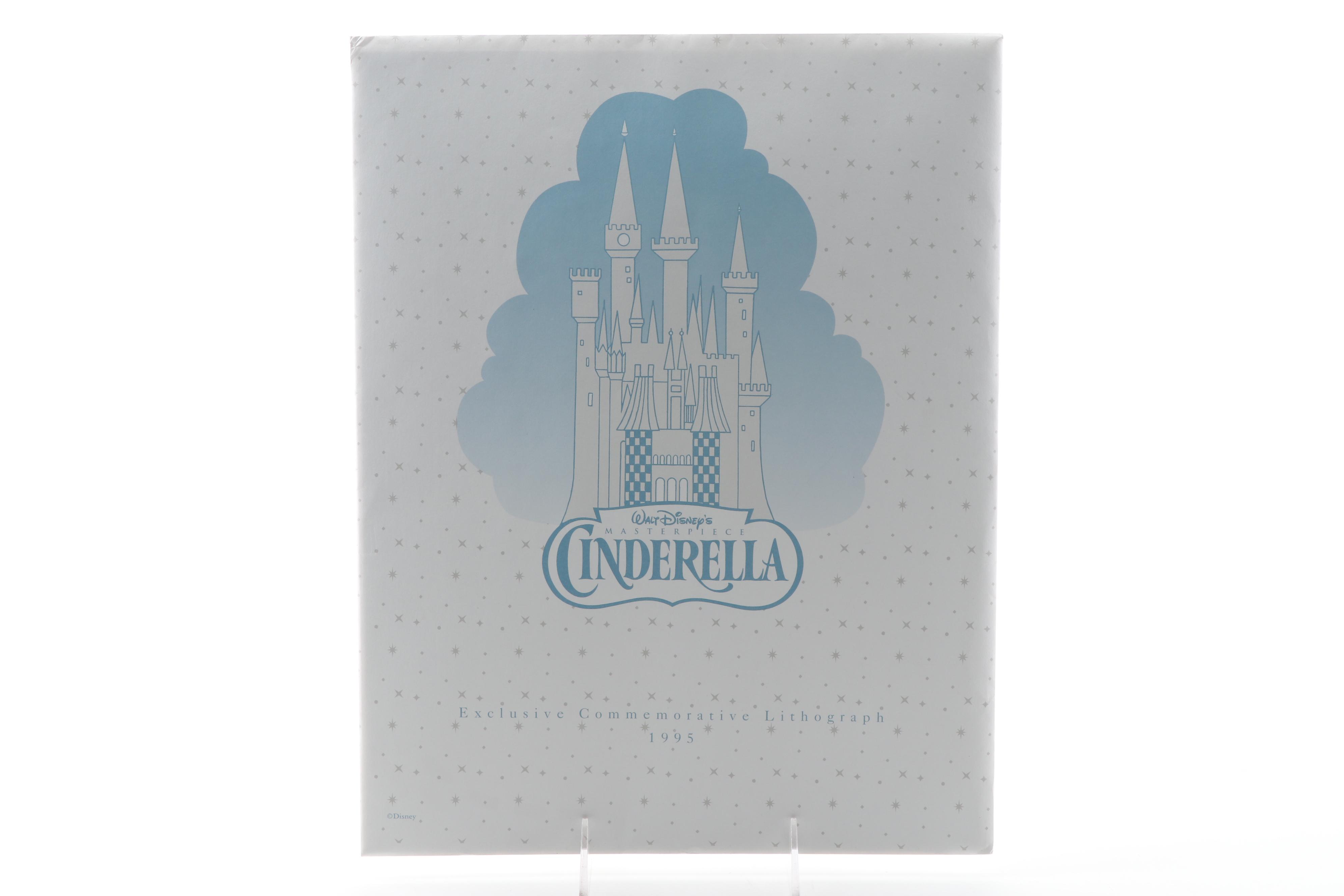 Walt Disney Commemorative Offset Lithographs from "Cinderella"
