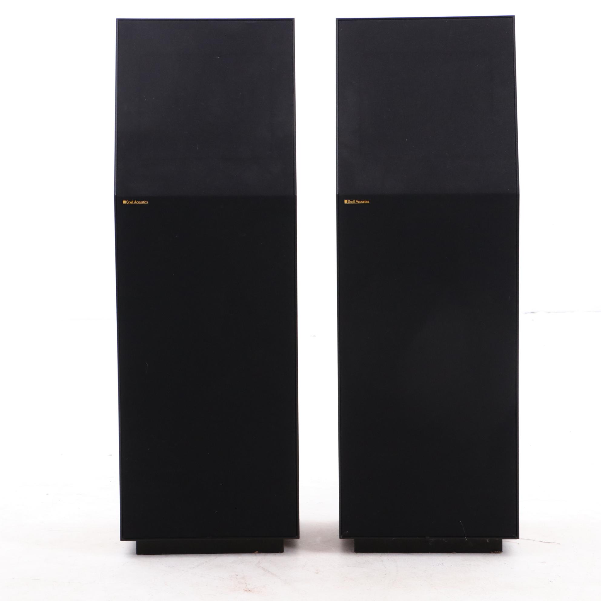 Vintage Tower Floor Speakers by Snell Accoustics and Pold Audio