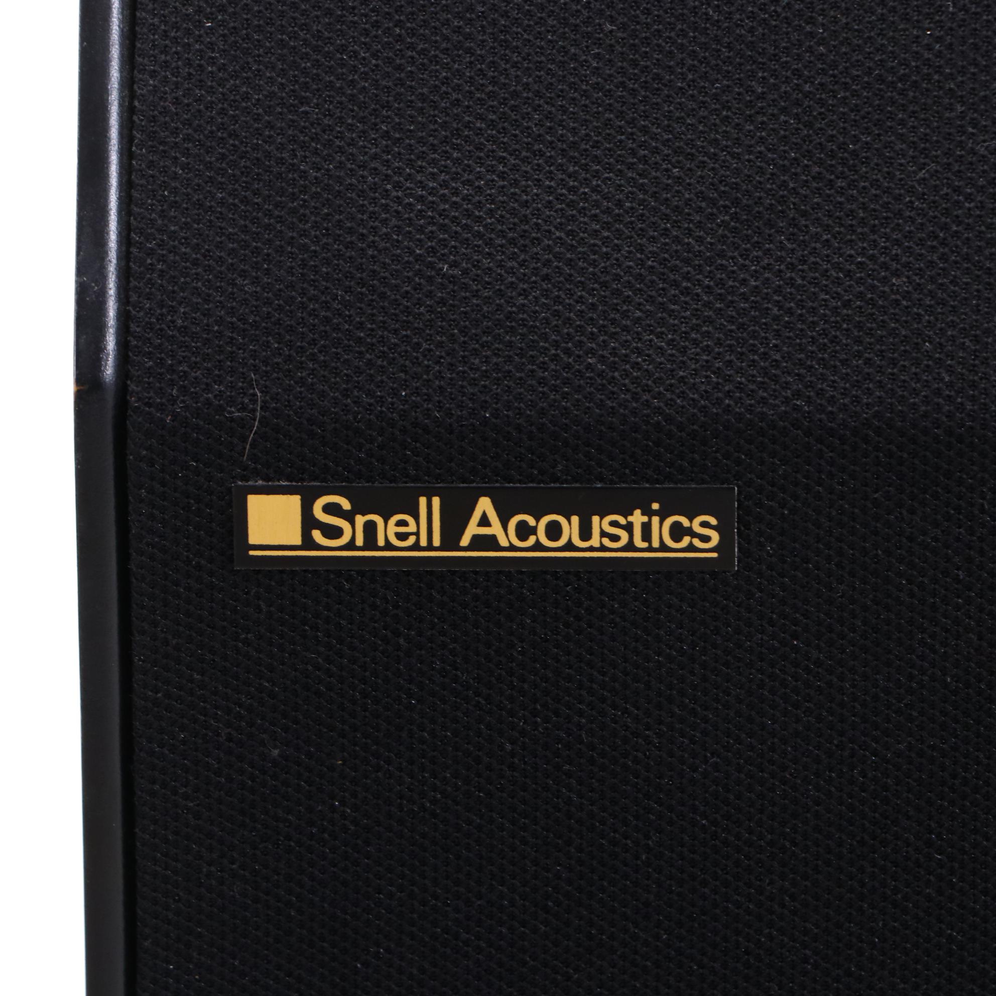 Vintage Tower Floor Speakers by Snell Accoustics and Pold Audio