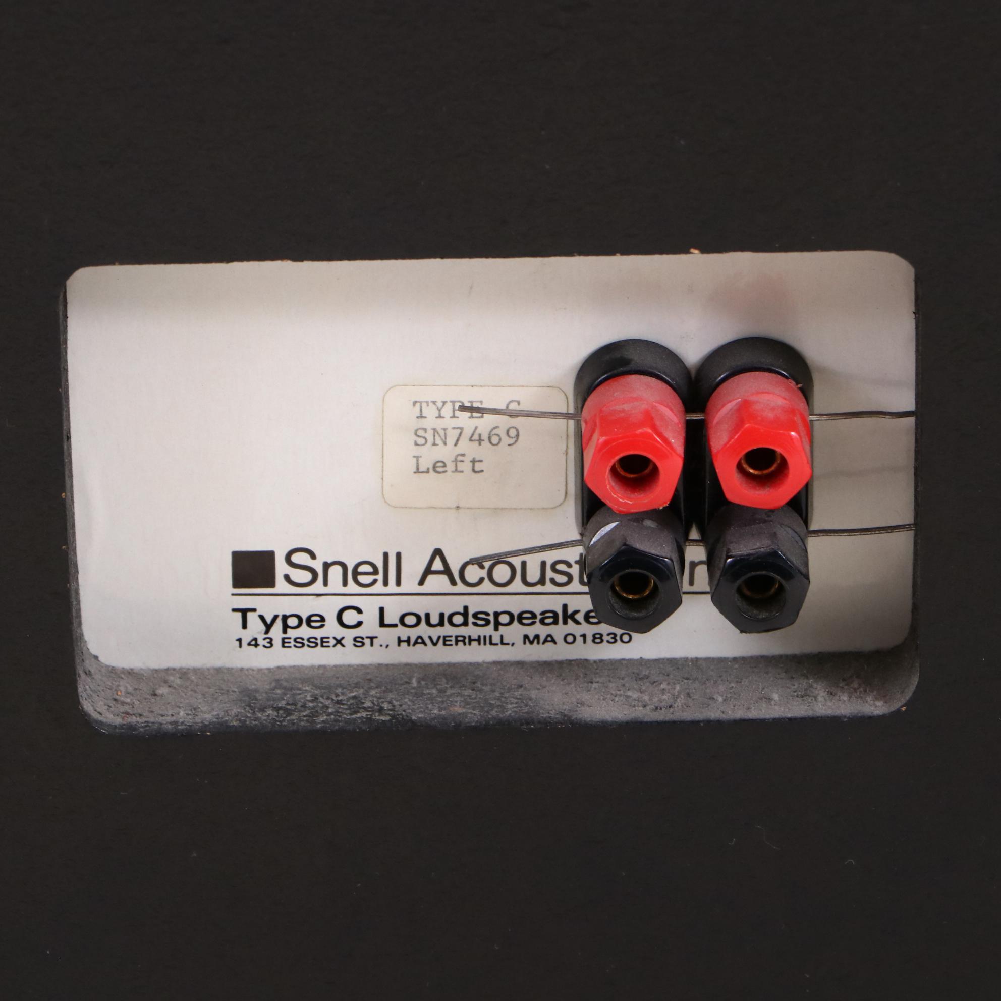 Vintage Tower Floor Speakers by Snell Accoustics and Pold Audio