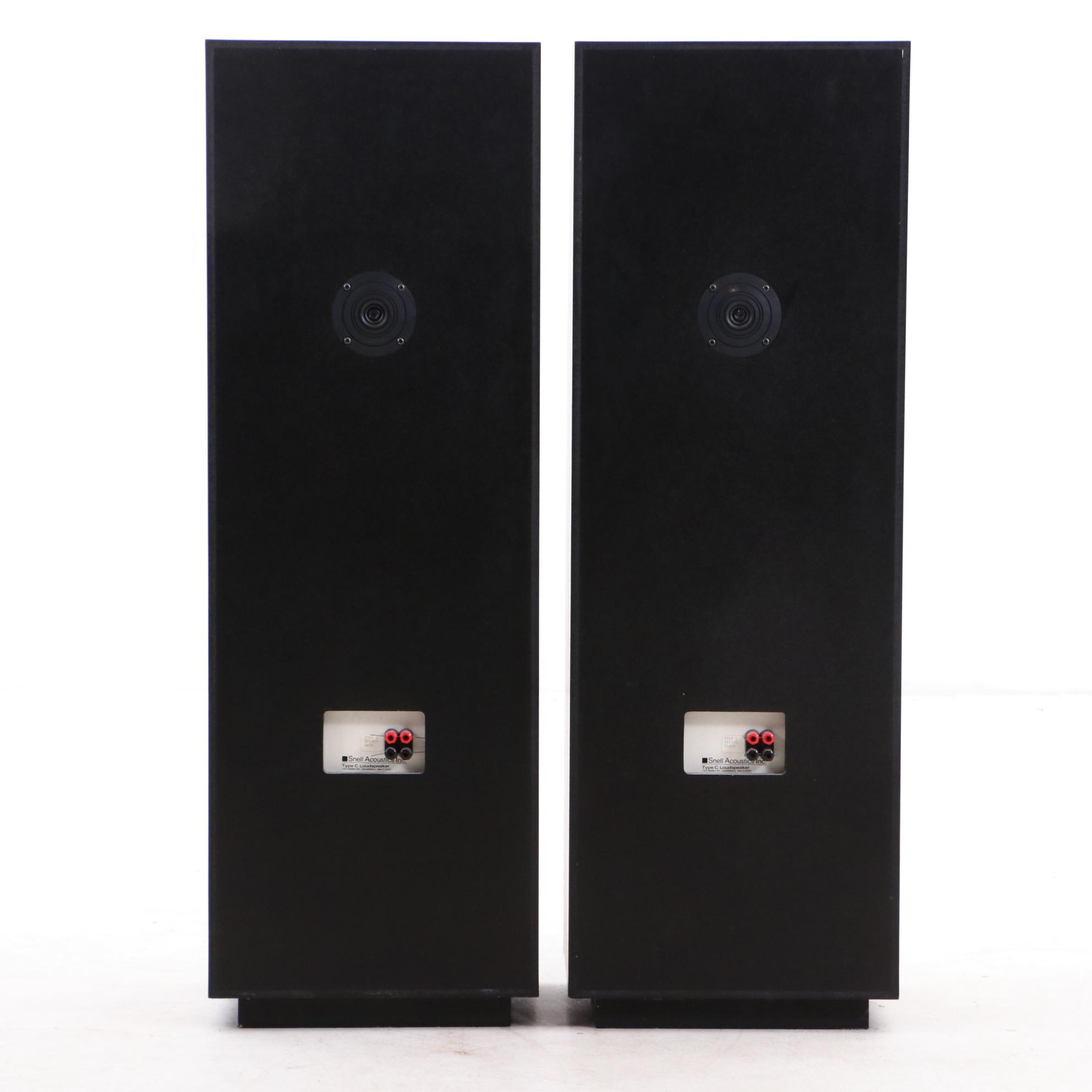 Vintage Tower Floor Speakers by Snell Accoustics and Pold Audio