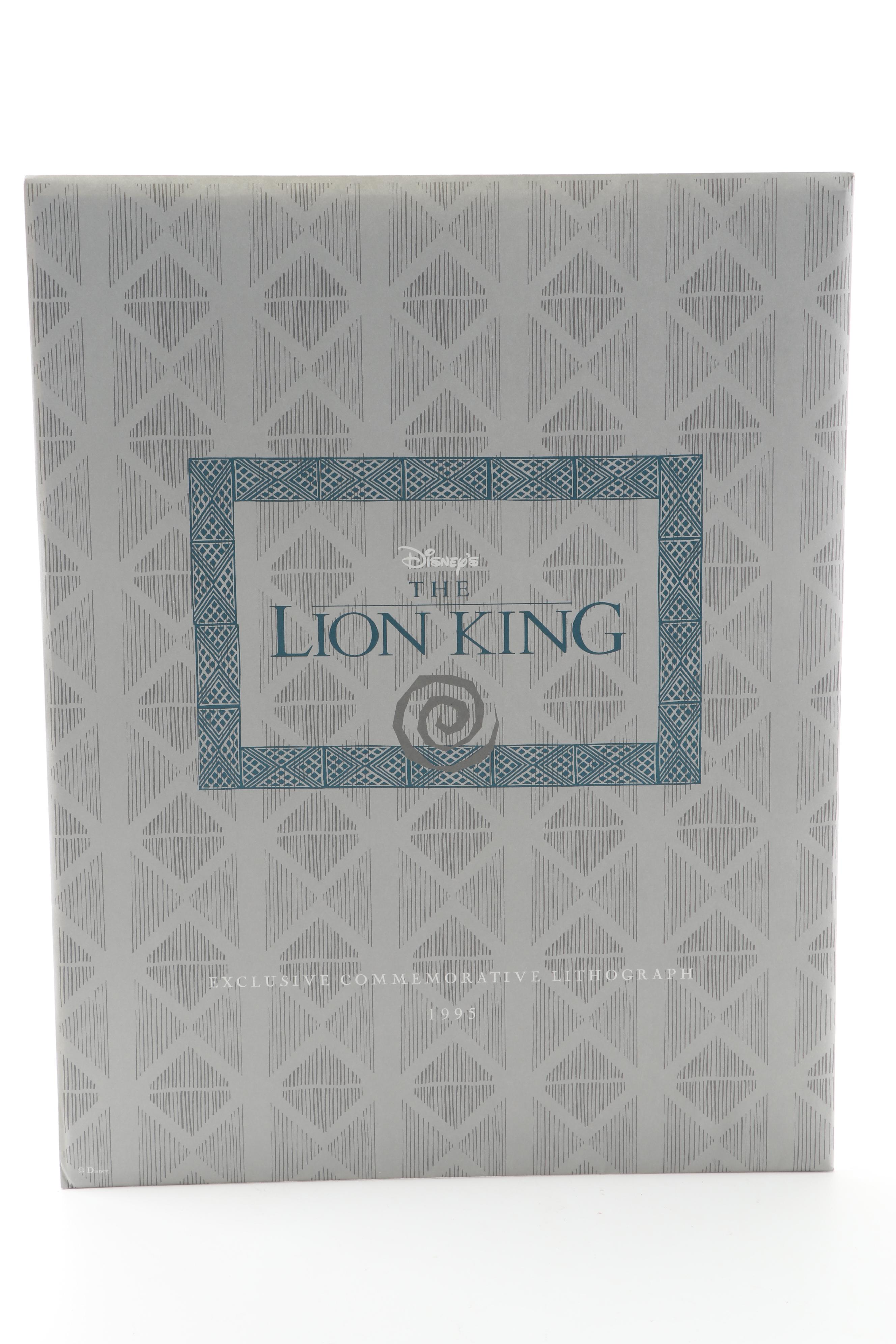 Walt Disney Commemorative Offset Lithographs