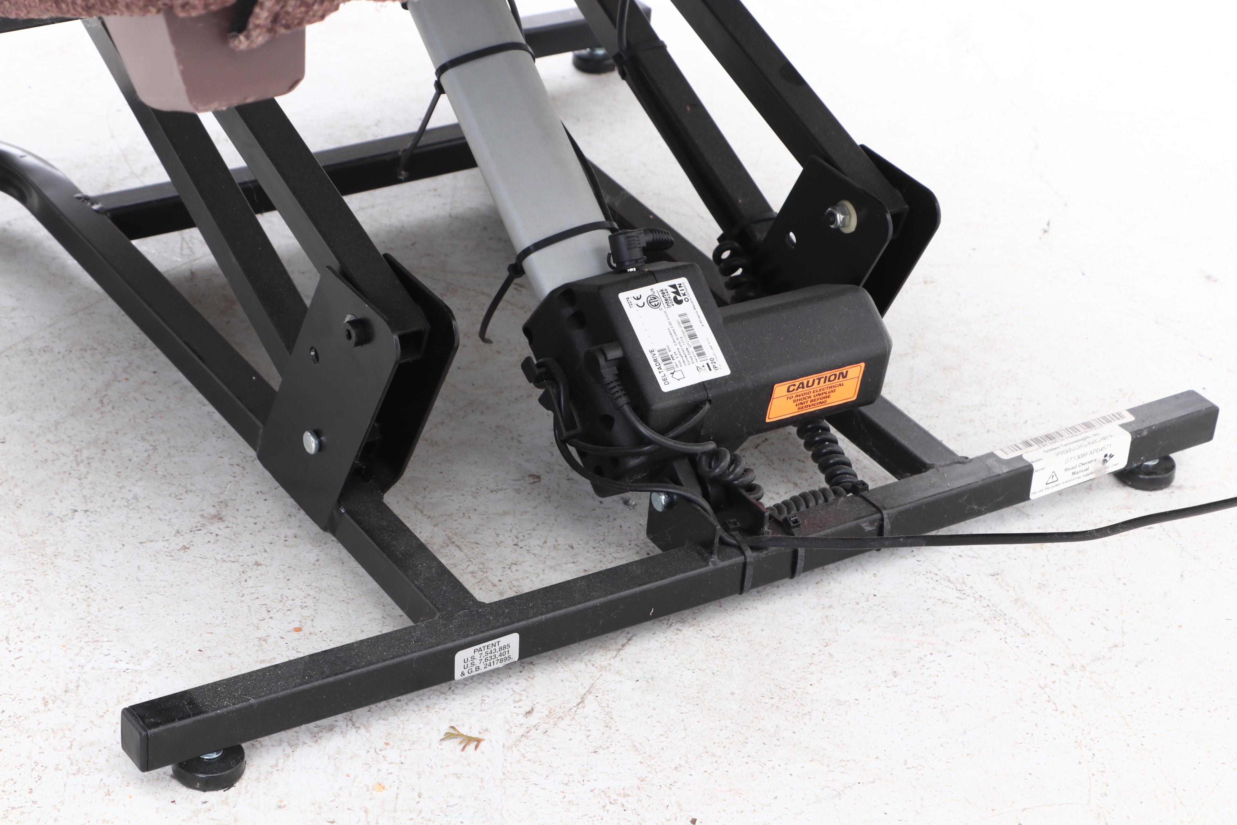 Golden Power Lift Reclining Chair with Remotes for Lift, Recline, and Massage