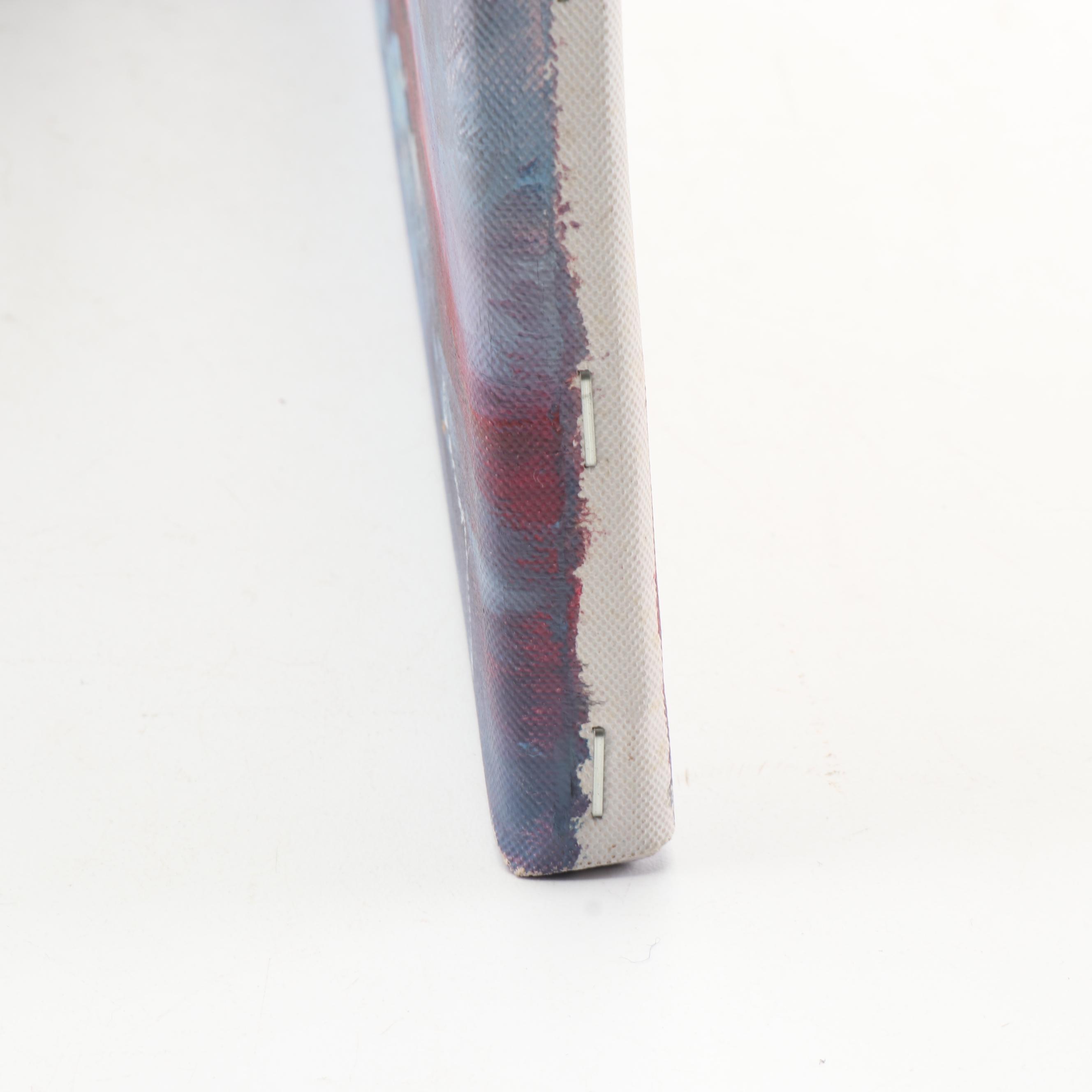 Oil Painting of Polo Players