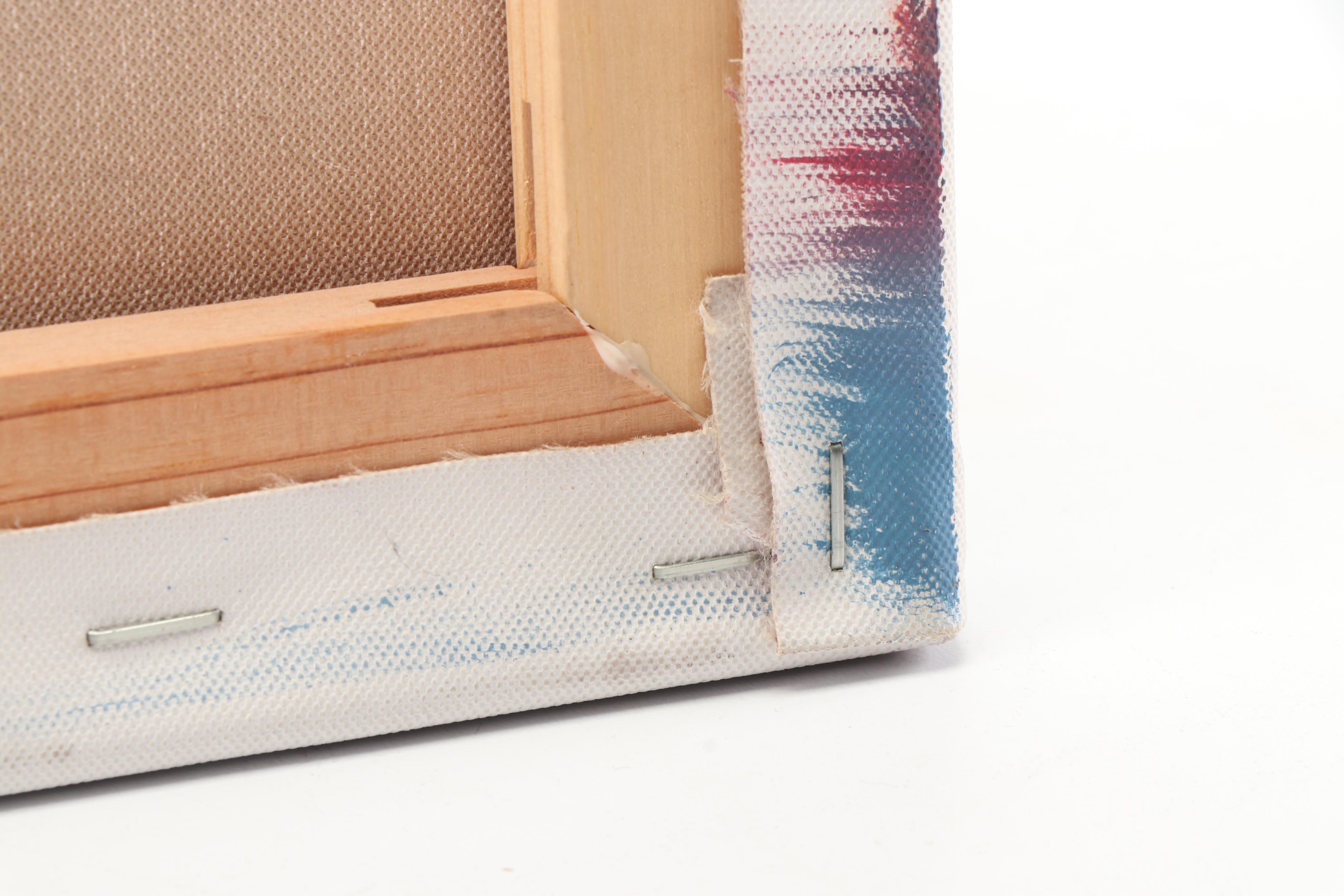 Oil Painting of Polo Players