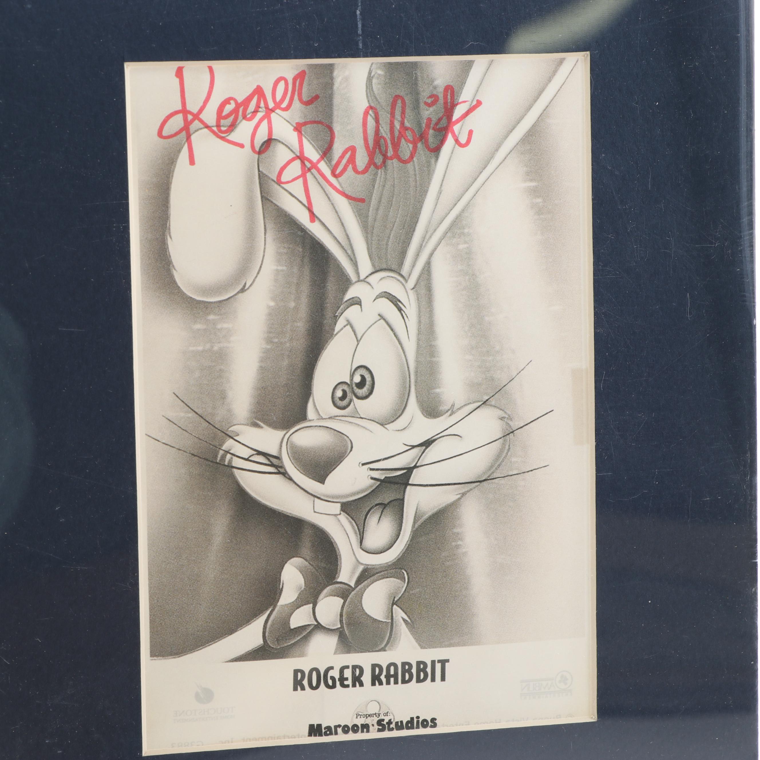 "Who Framed Roger Rabbit" Collectibles Including "Jessica Rabbit" Figurine