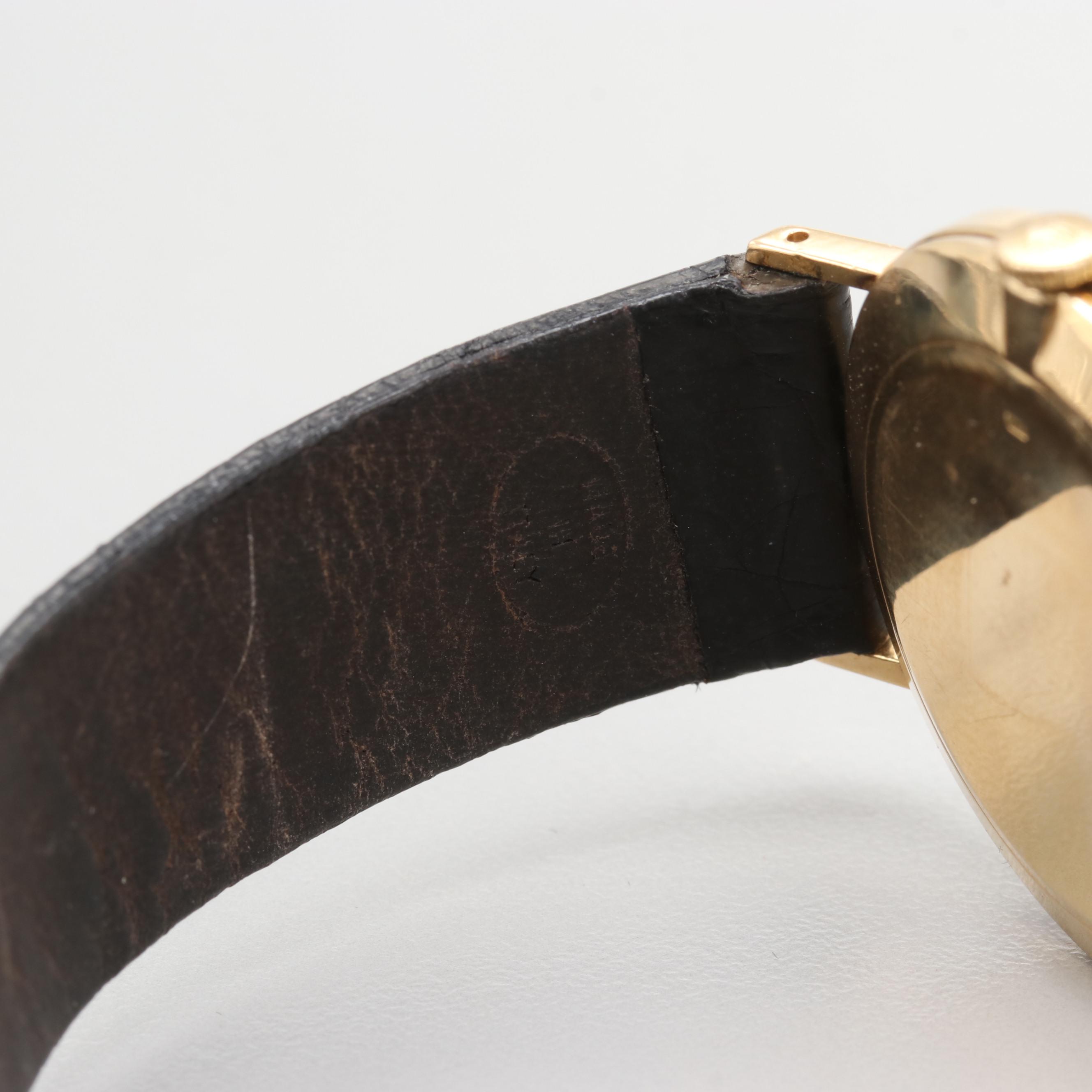 Vintage Rolex Cellini 18K Yellow Gold Stem Wind Watch