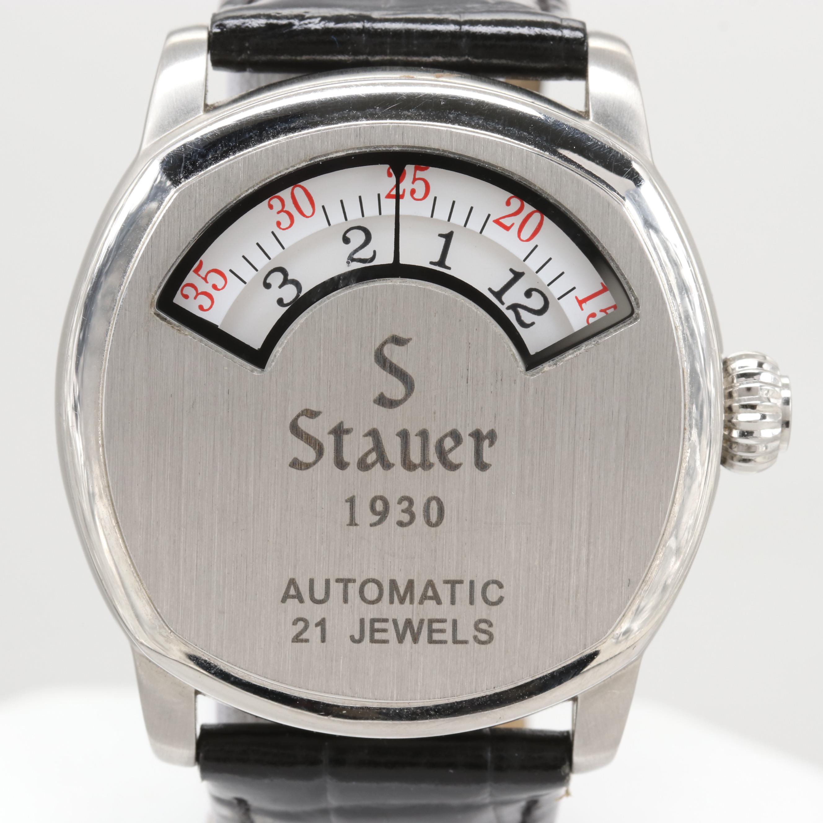 Stauer 1930 Dashtronic Stainless Steel Automatic Watch