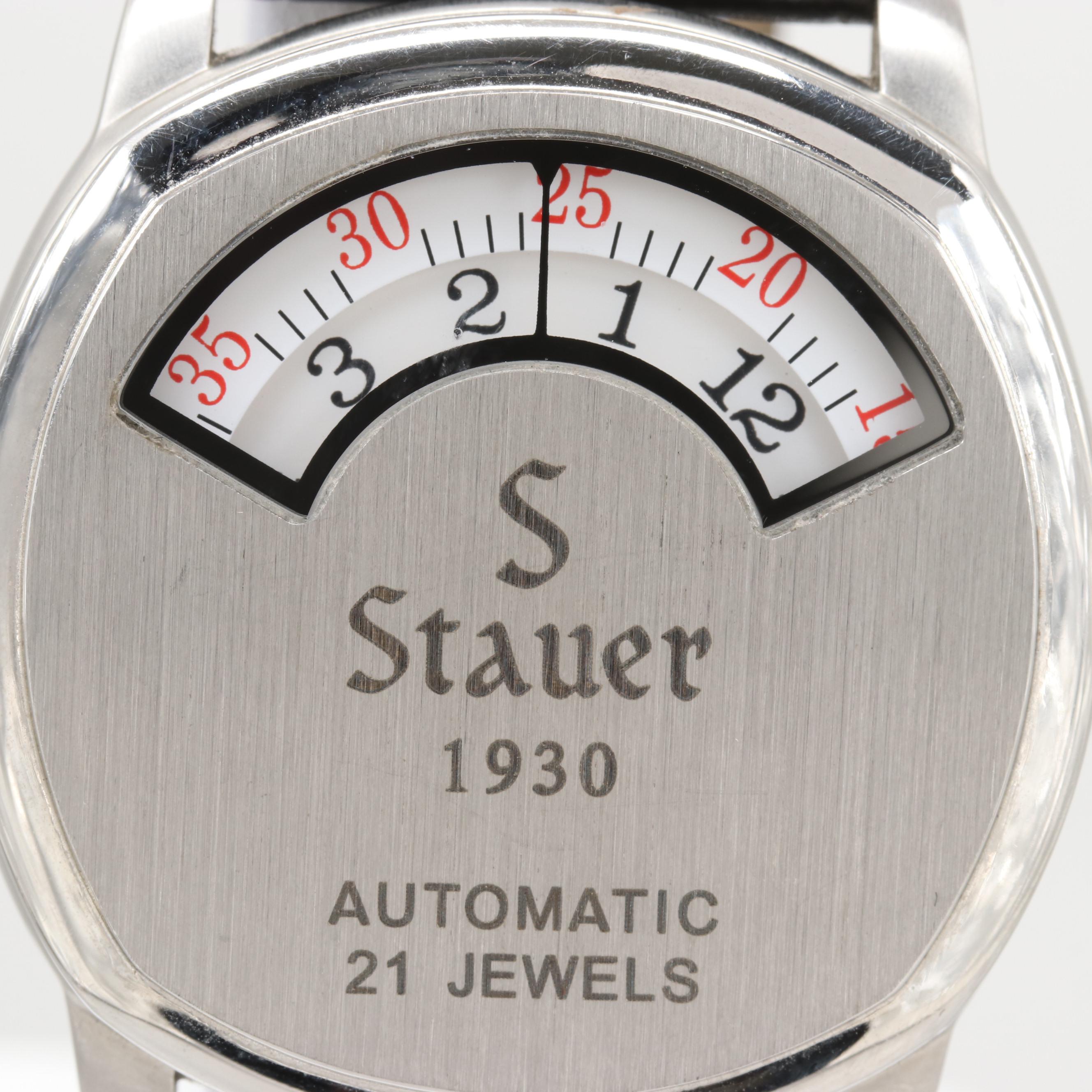 Stauer 1930 Dashtronic Stainless Steel Automatic Watch