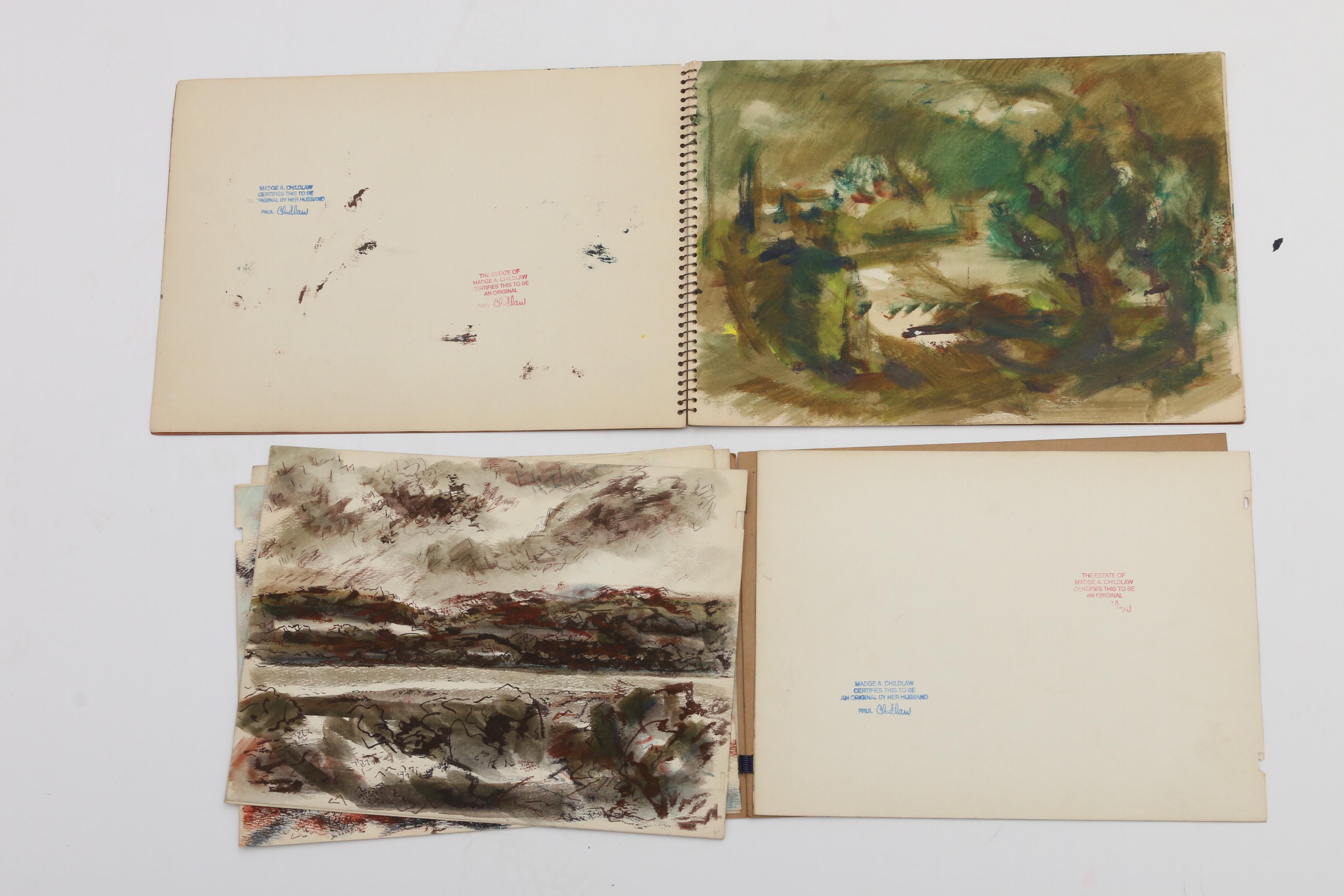 Paul Chidlaw Sketchbooks