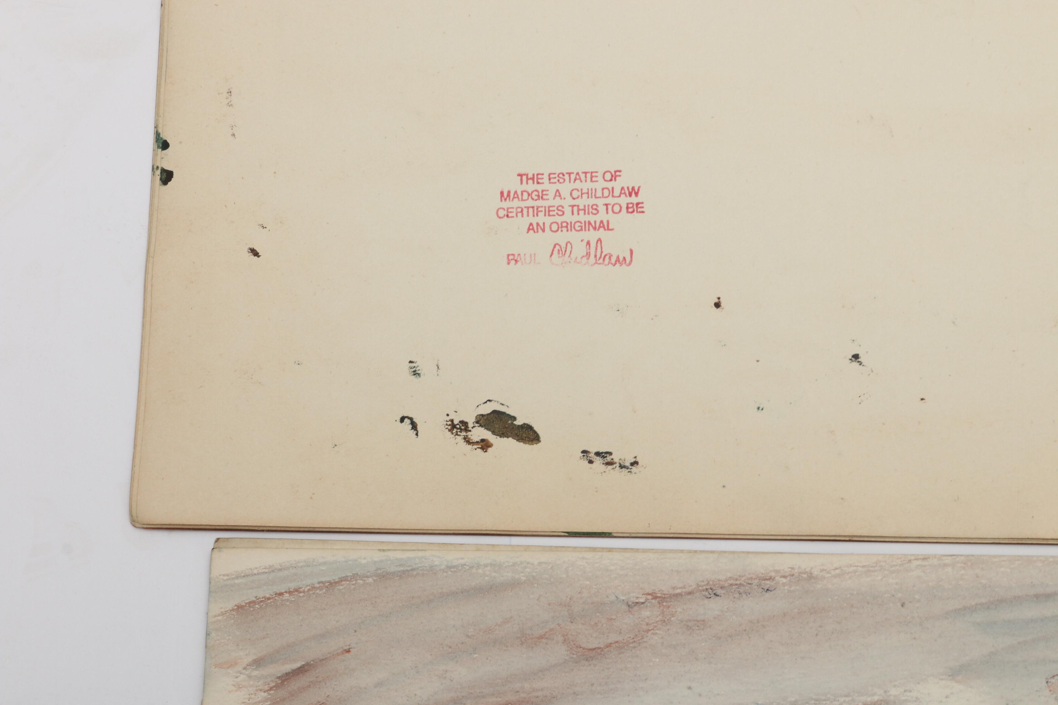 Paul Chidlaw Sketchbooks