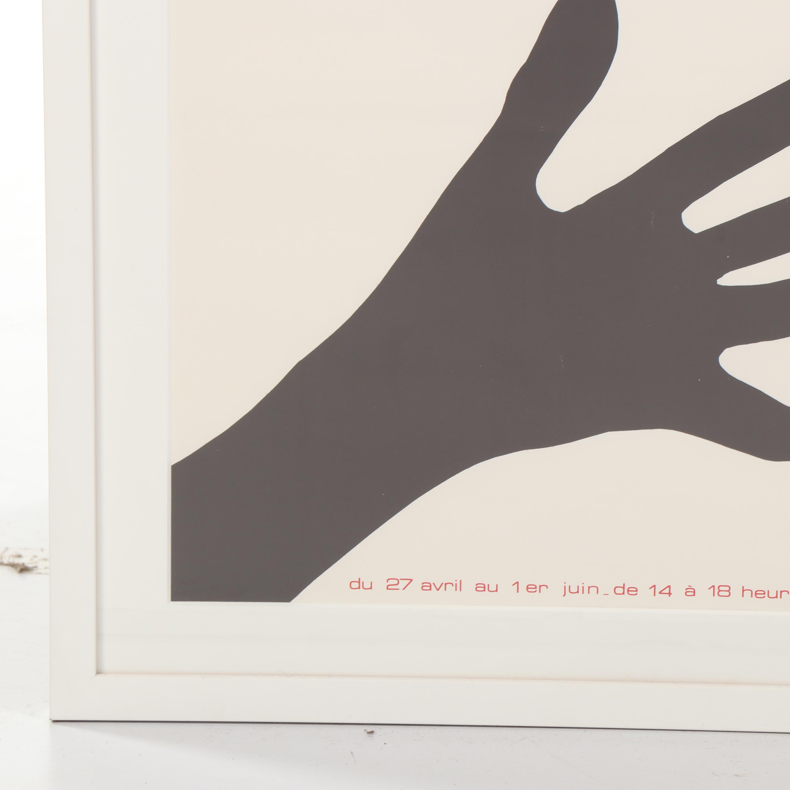 Man Ray Paris Exhibition Poster