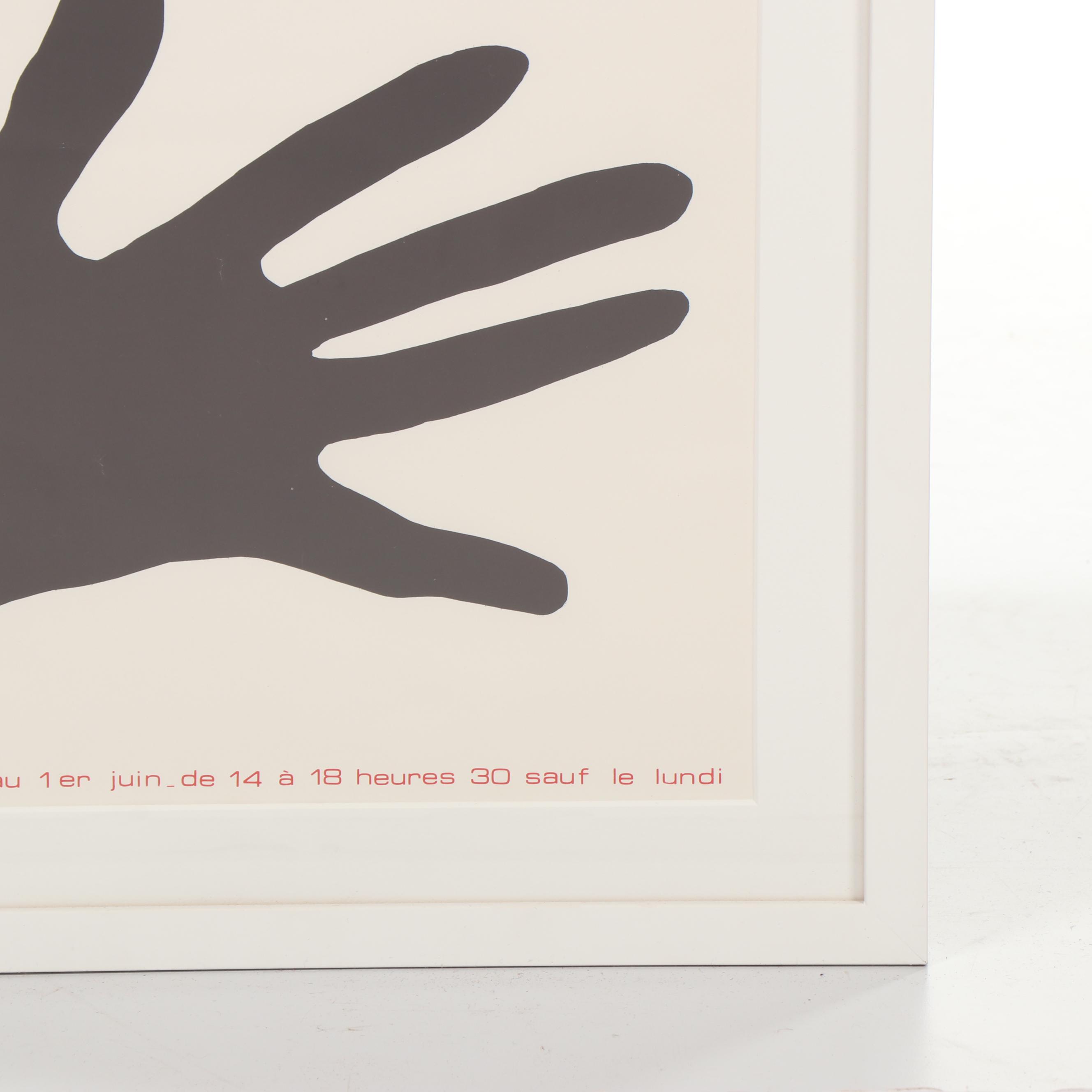 Man Ray Paris Exhibition Poster