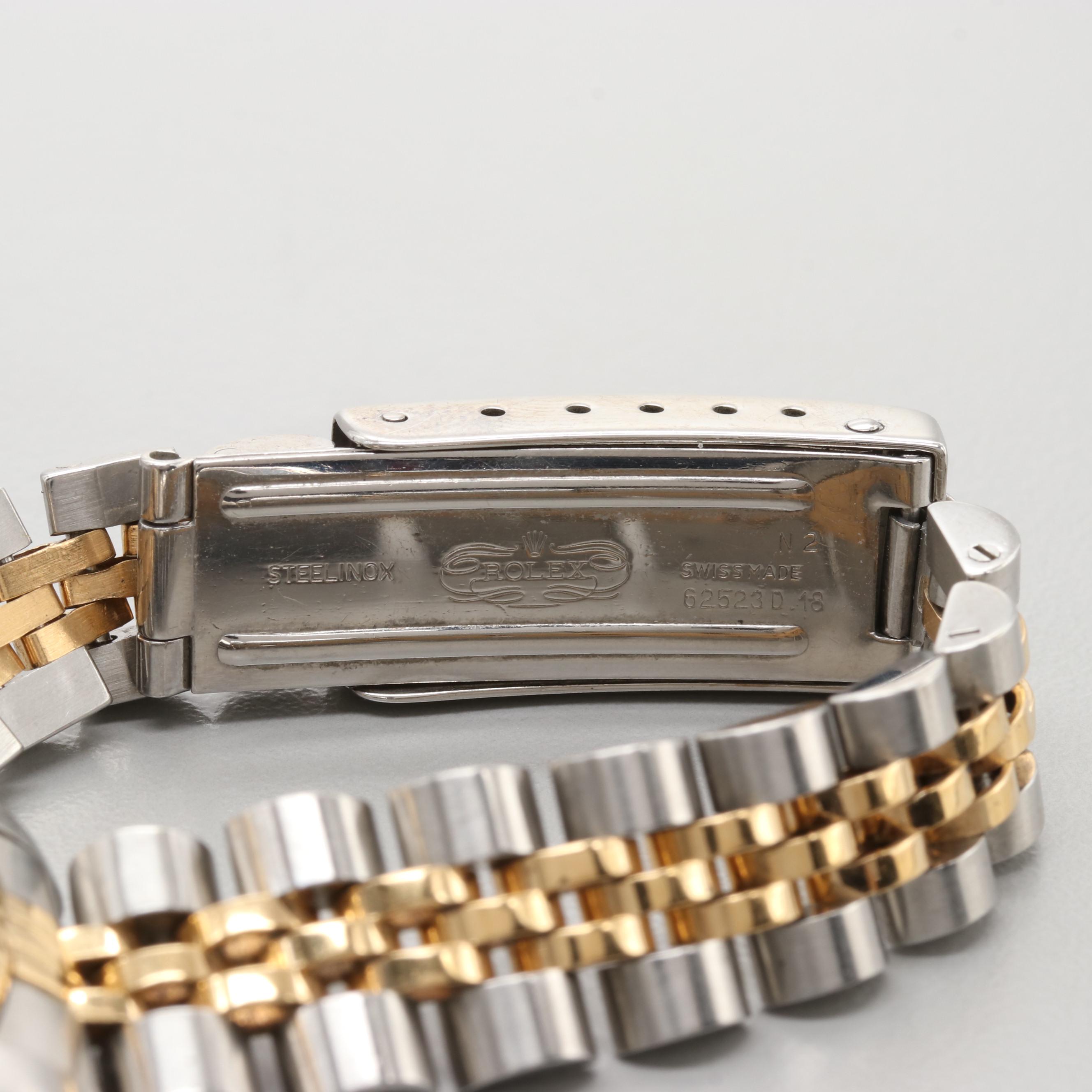 Rolex Oyster Perpetual Stainless Steel and 18K Yellow Gold Watch, 1989