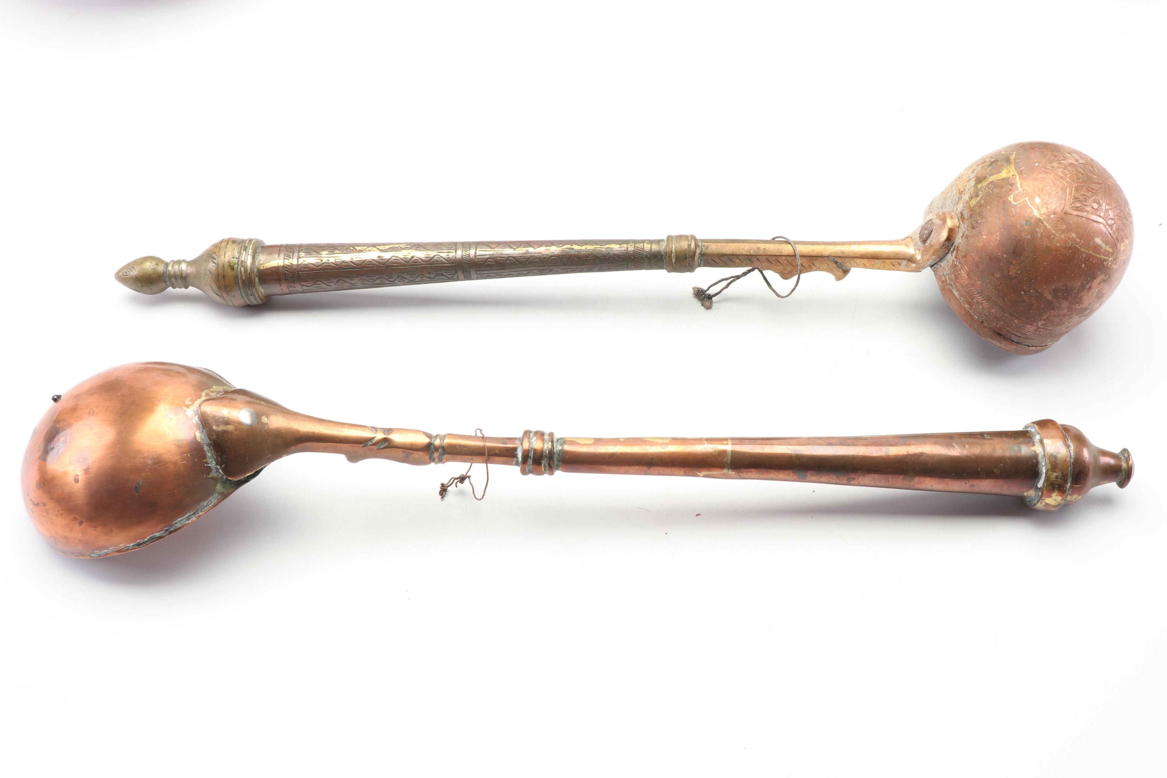 Hand-Hammered Brass and Copper Decor