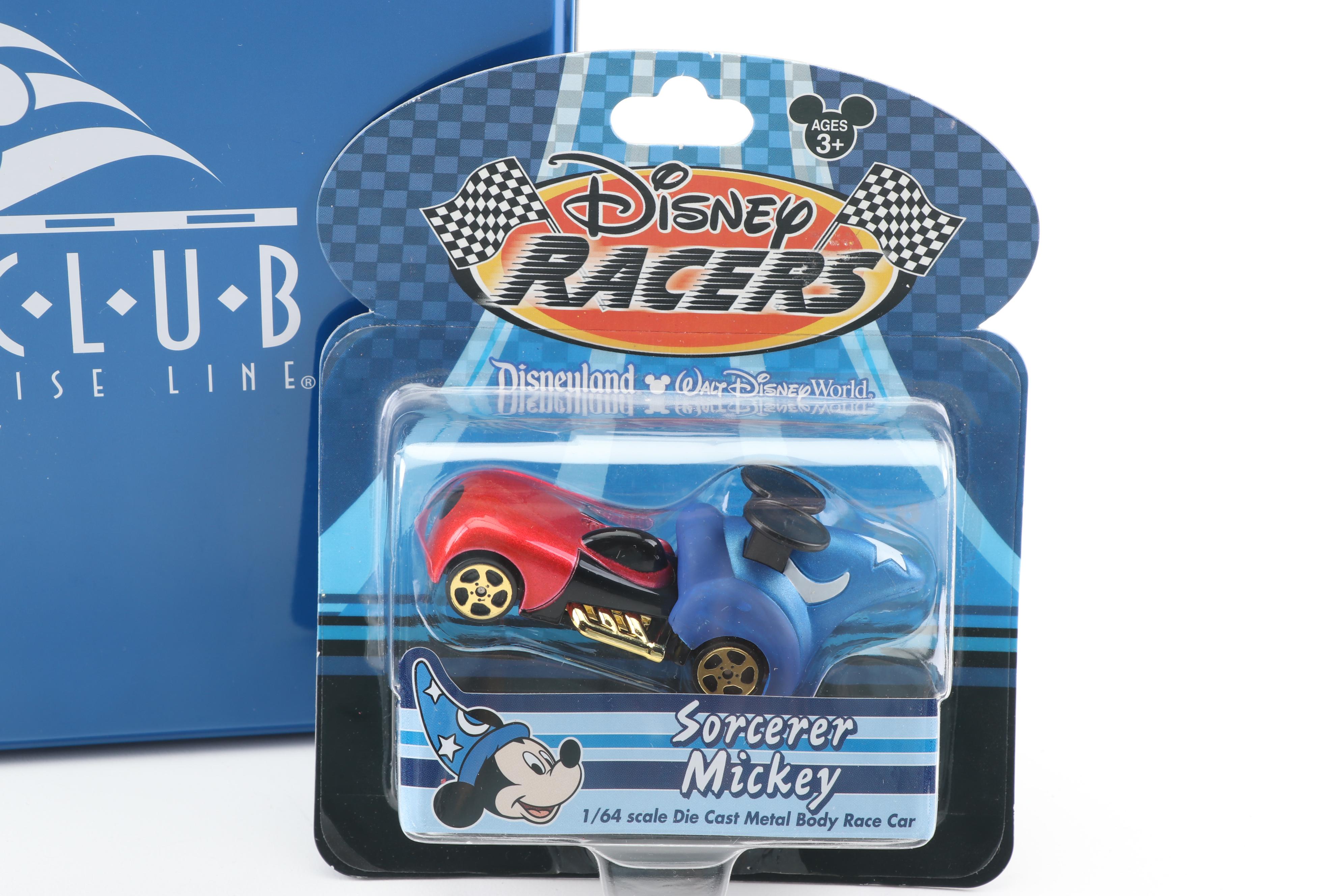 Mickey Mouse Memorabilia Including 1995 "Everybody Neat and Pretty" Music Box