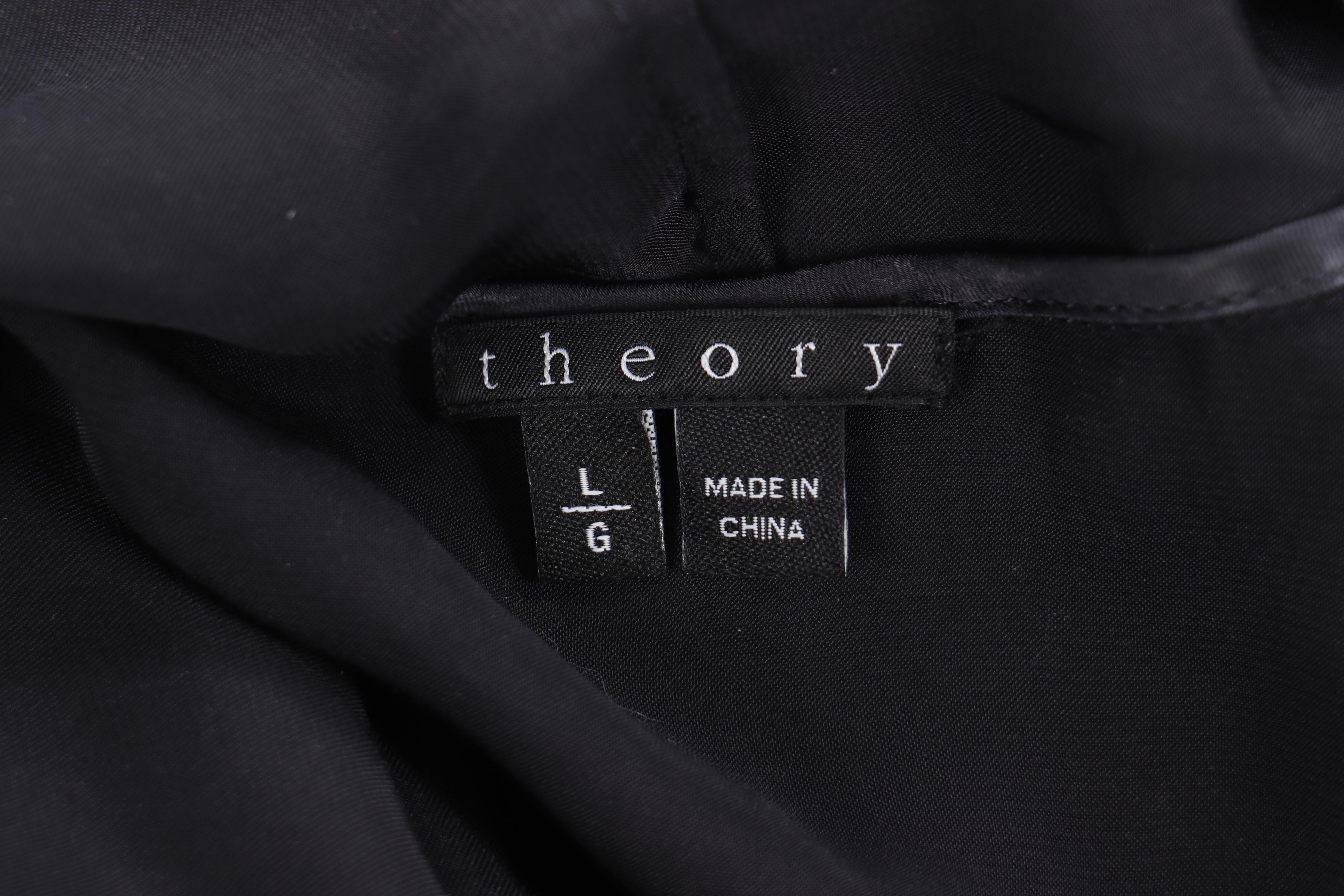 Women's Theory Black Sleeveless Top and DKNY Black Trousers