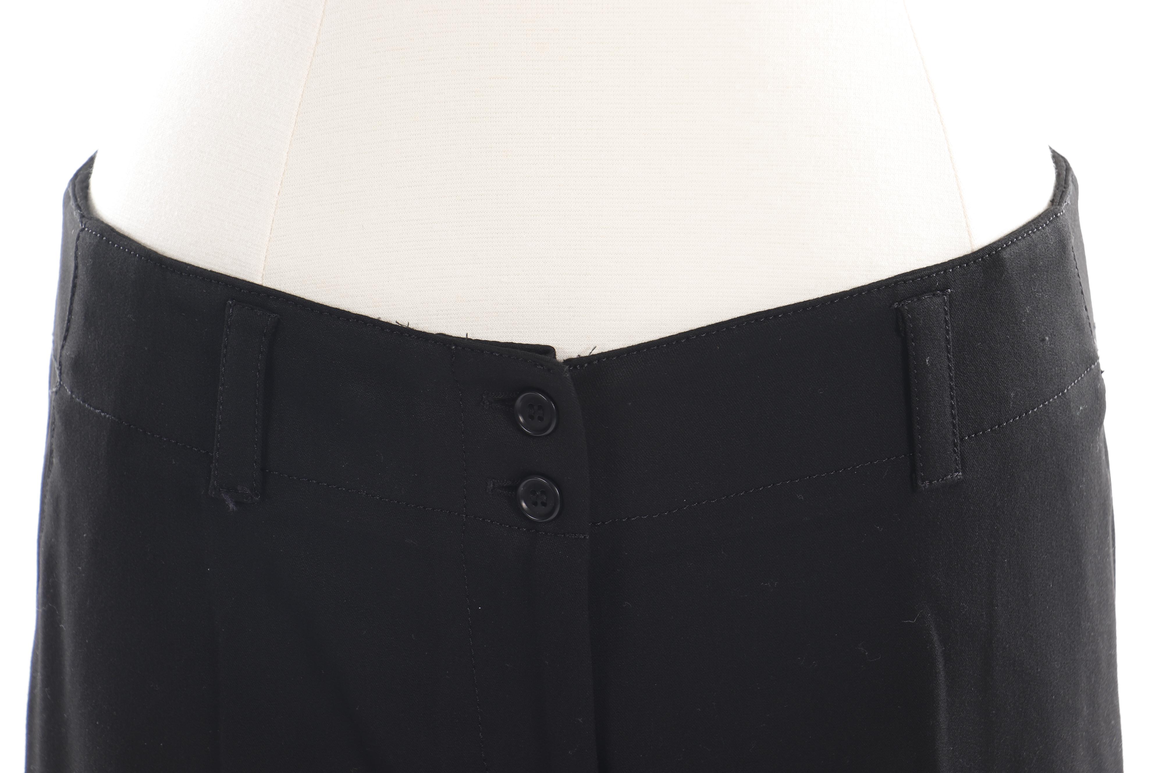 Women's Theory Black Sleeveless Top and DKNY Black Trousers