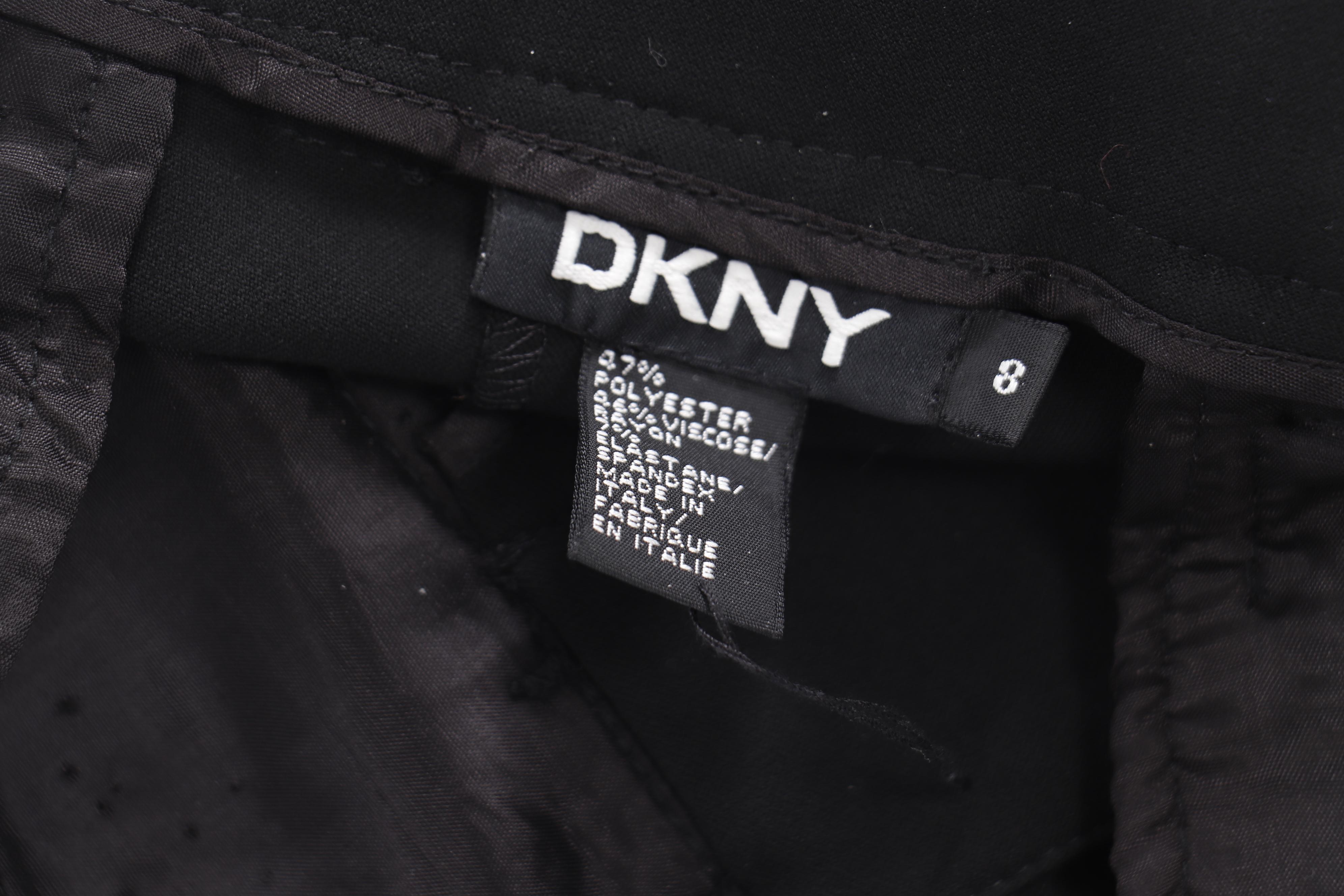 Women's Theory Black Sleeveless Top and DKNY Black Trousers