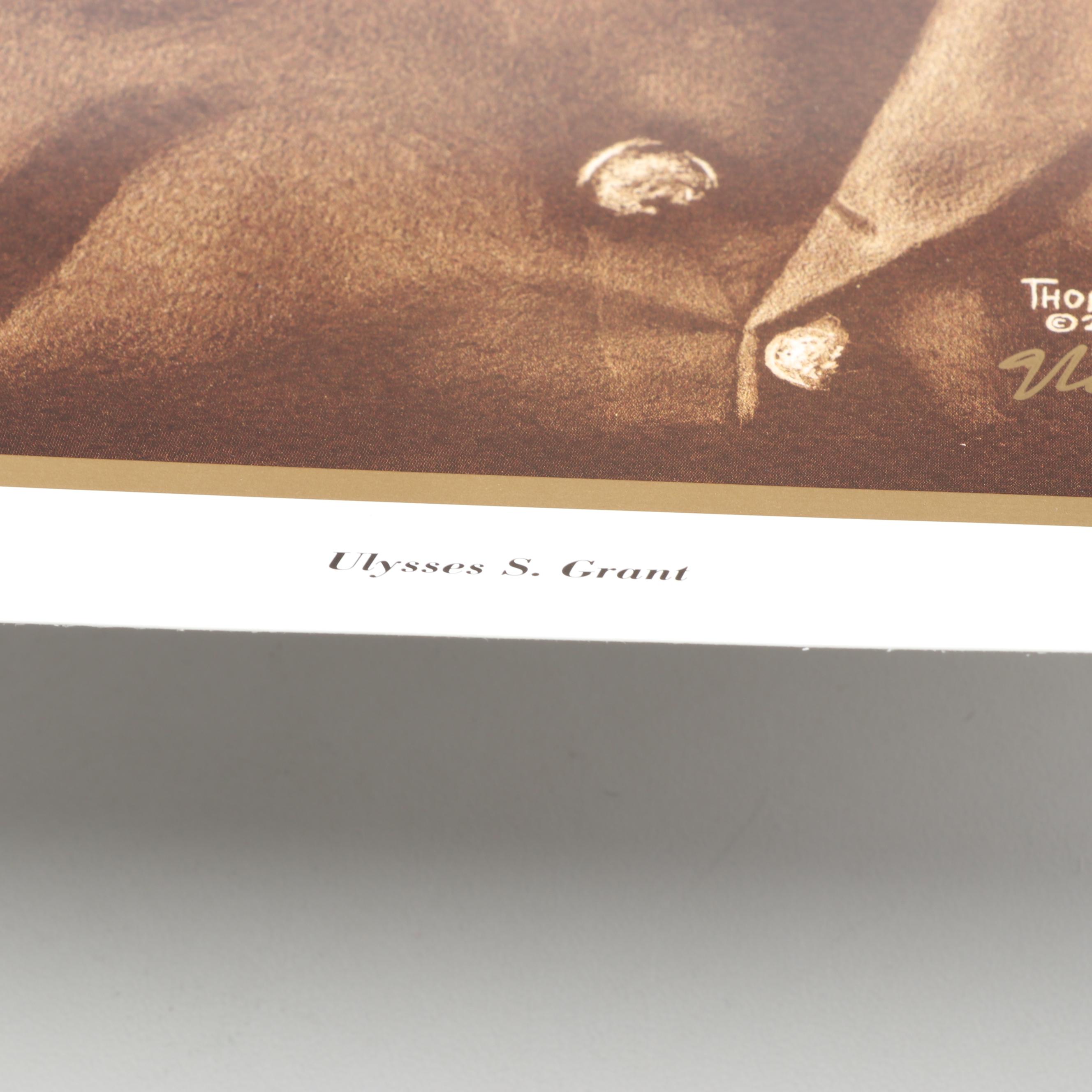 Mike Thorson Offset Lithographs of Union Civil War Generals