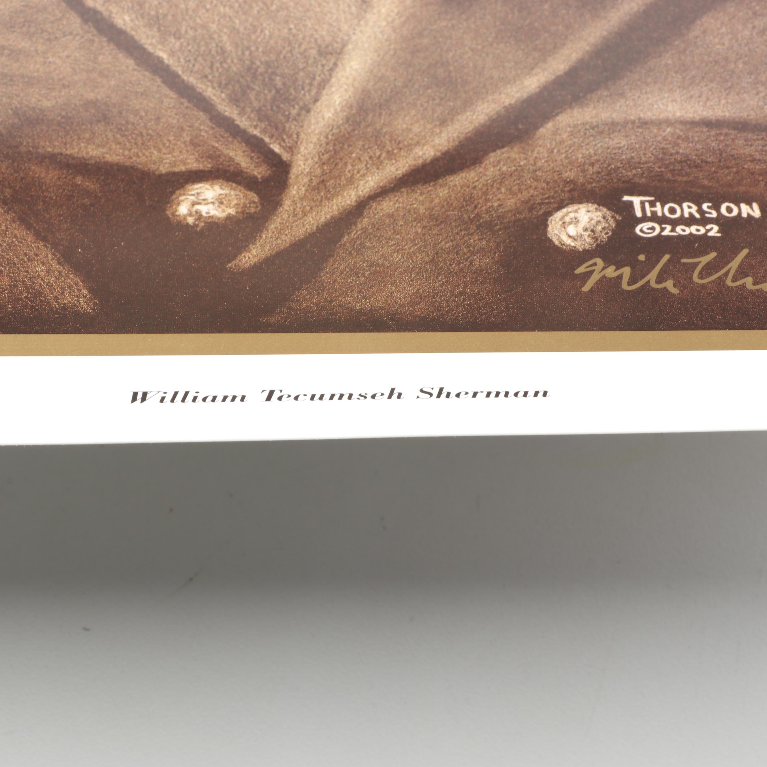 Mike Thorson Offset Lithographs of Union Civil War Generals