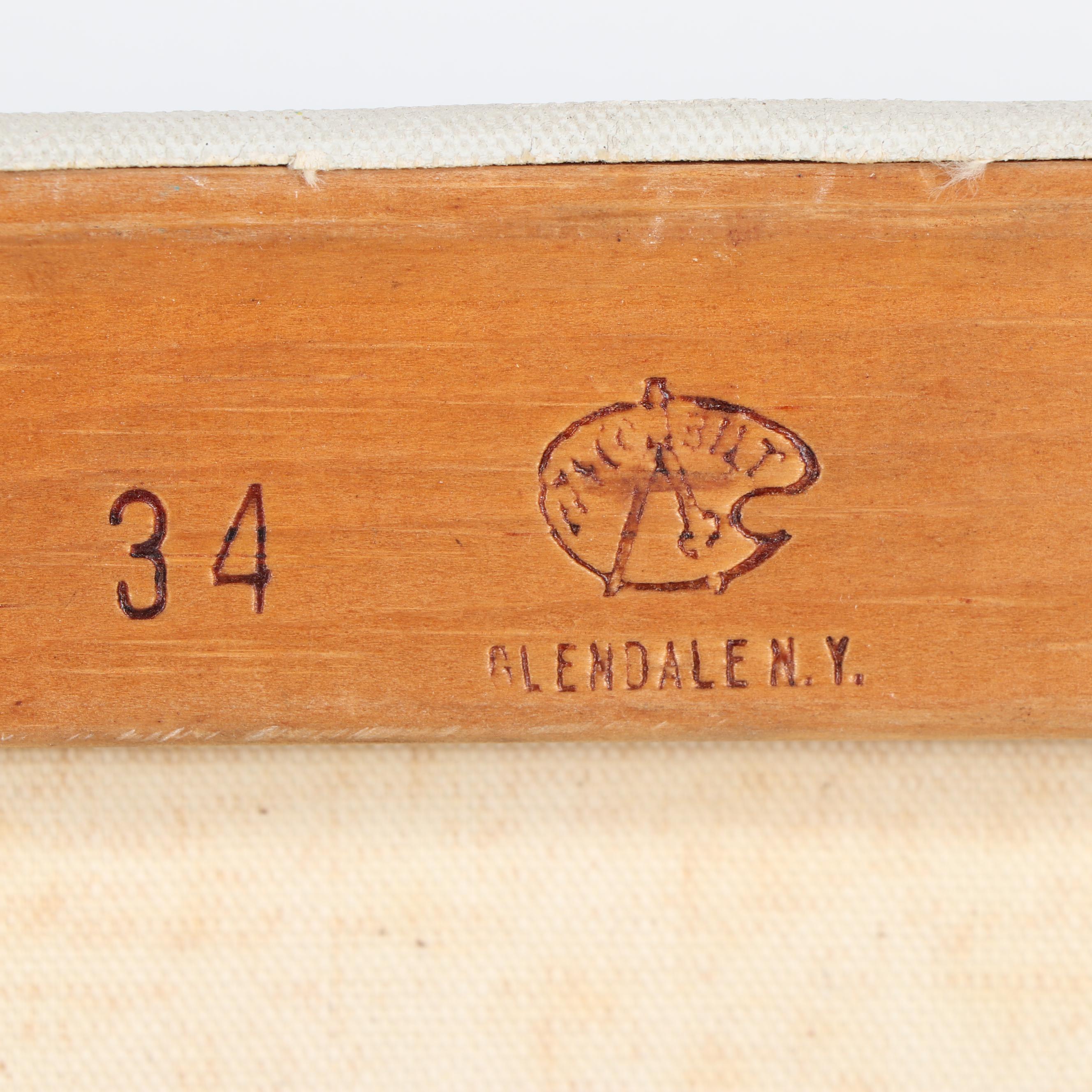 Juan Antonio Roda Cubist Nude Acrylic Painting