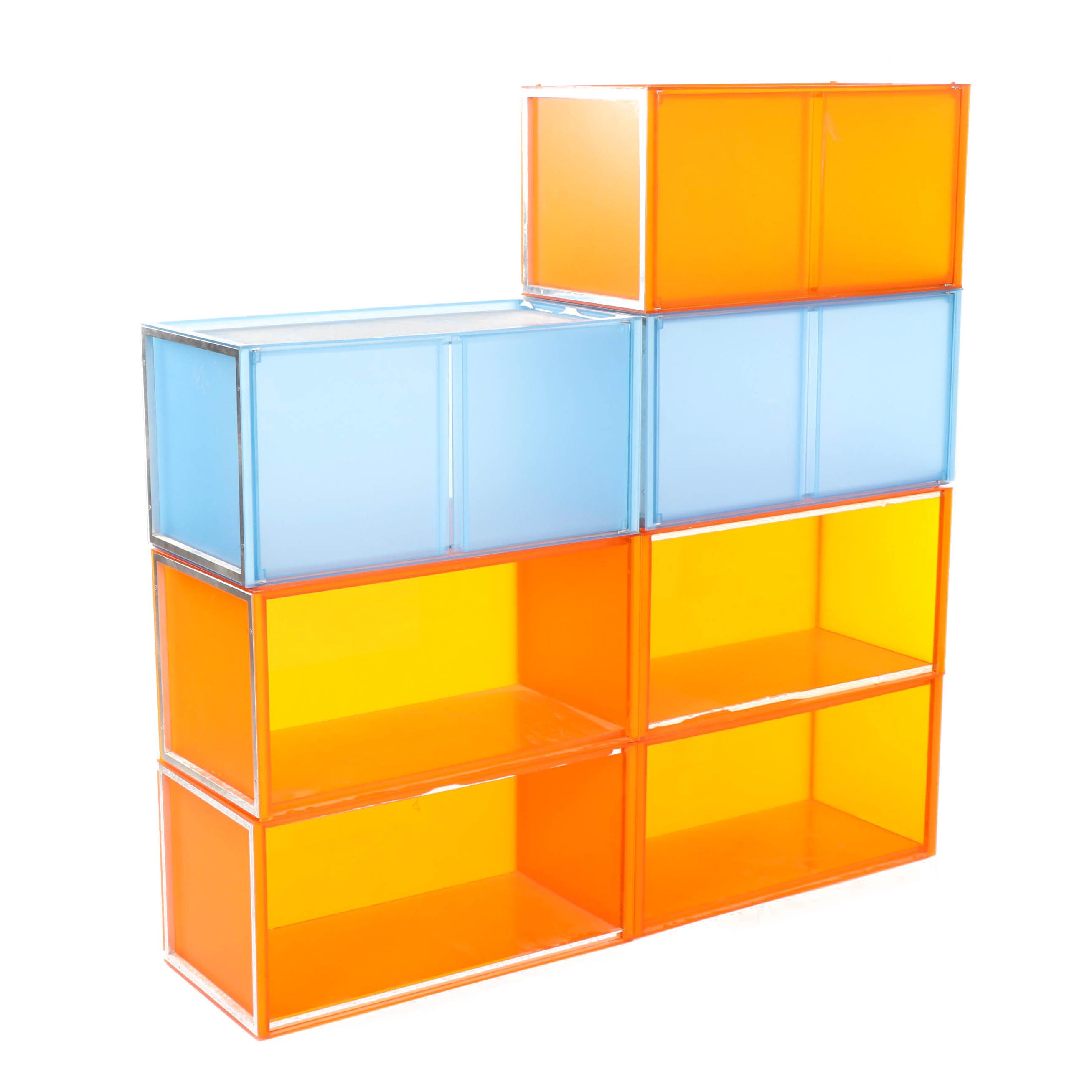 Piero Lissoni For Kartell One Storage System, Mid-20th Century