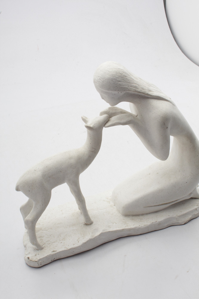 Mark LaPointe 1981 "Woman with Fawn" for Austin Productions