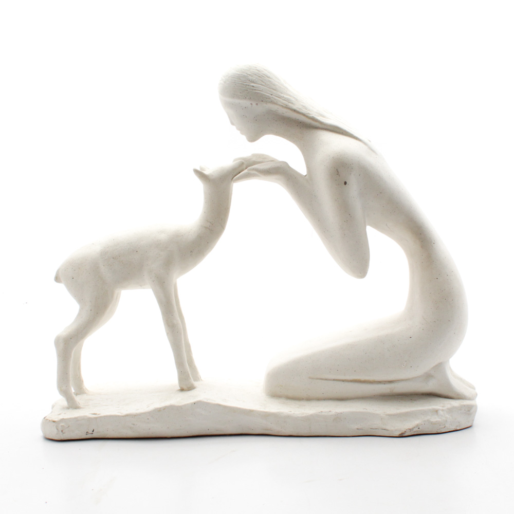 Mark LaPointe 1981 "Woman with Fawn" for Austin Productions